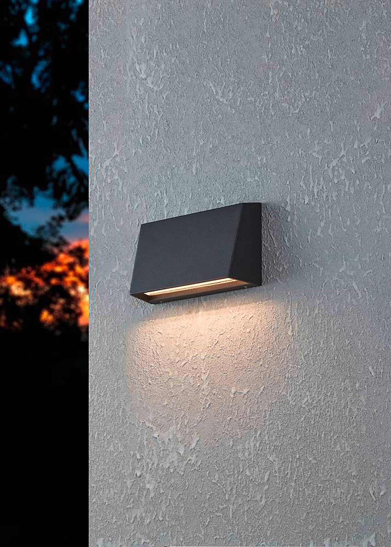 LED-Wandleuchte Spongano Typ C Aluminium
