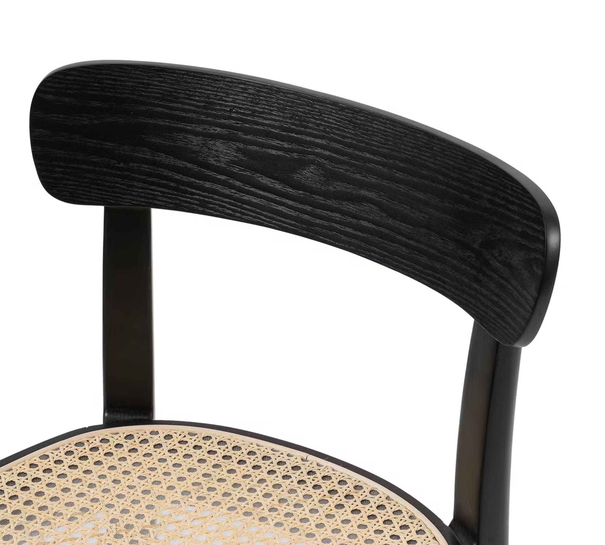 2x Esszimmerstuhl Polywood Rattan Buche Massiv