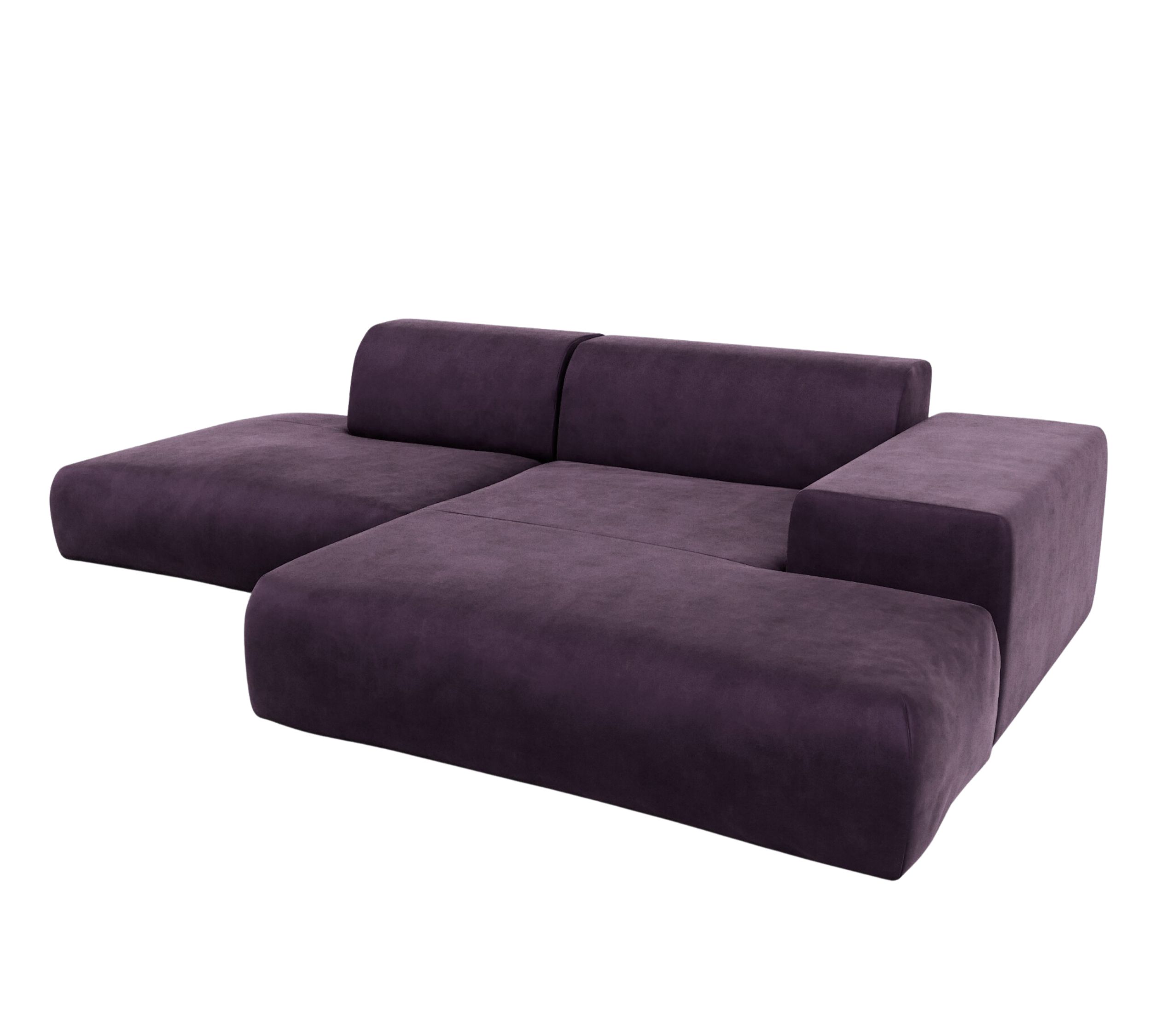 Pyllow Sofa Samt Veilchenlila