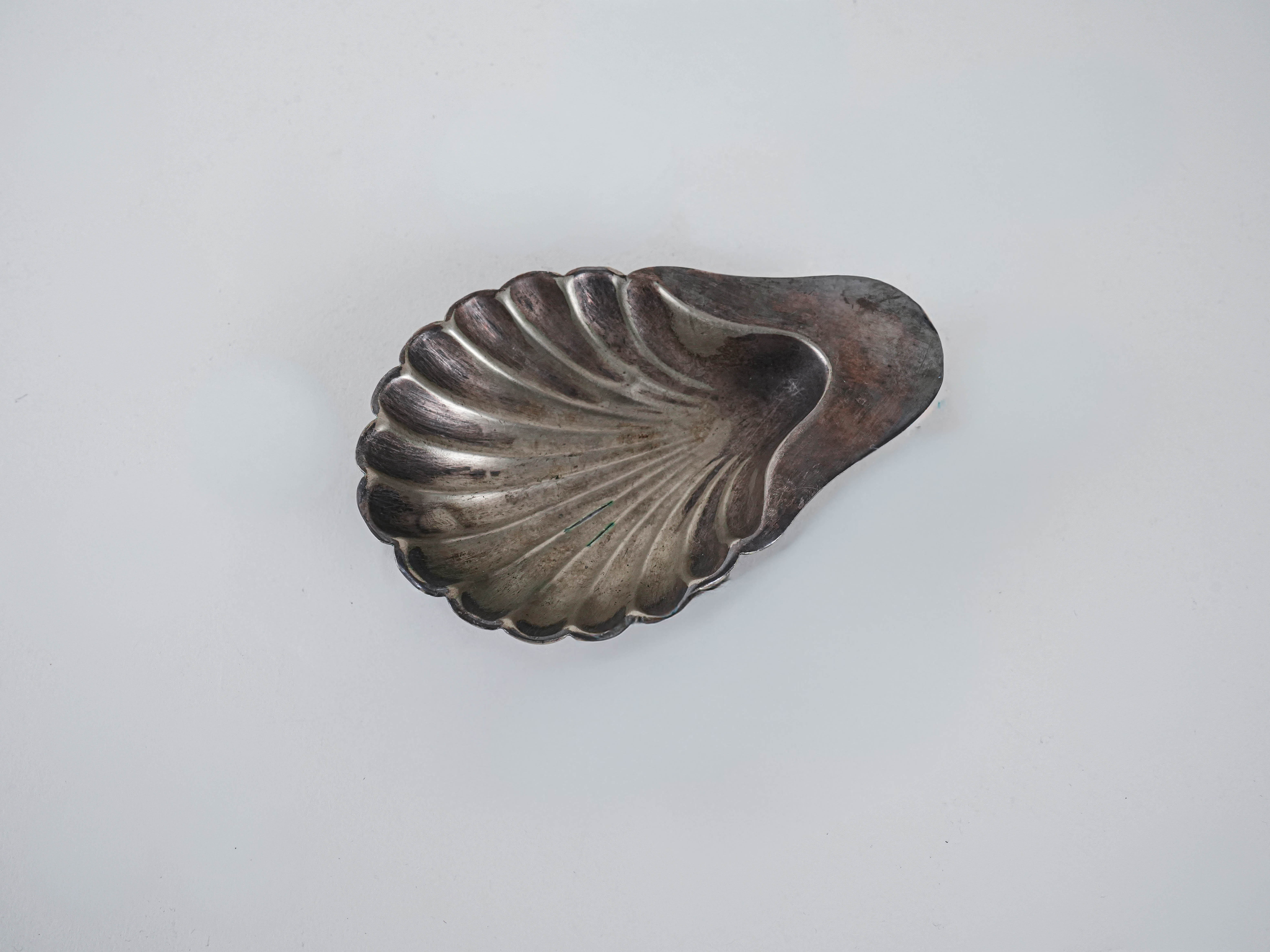 Metallplatte Silber