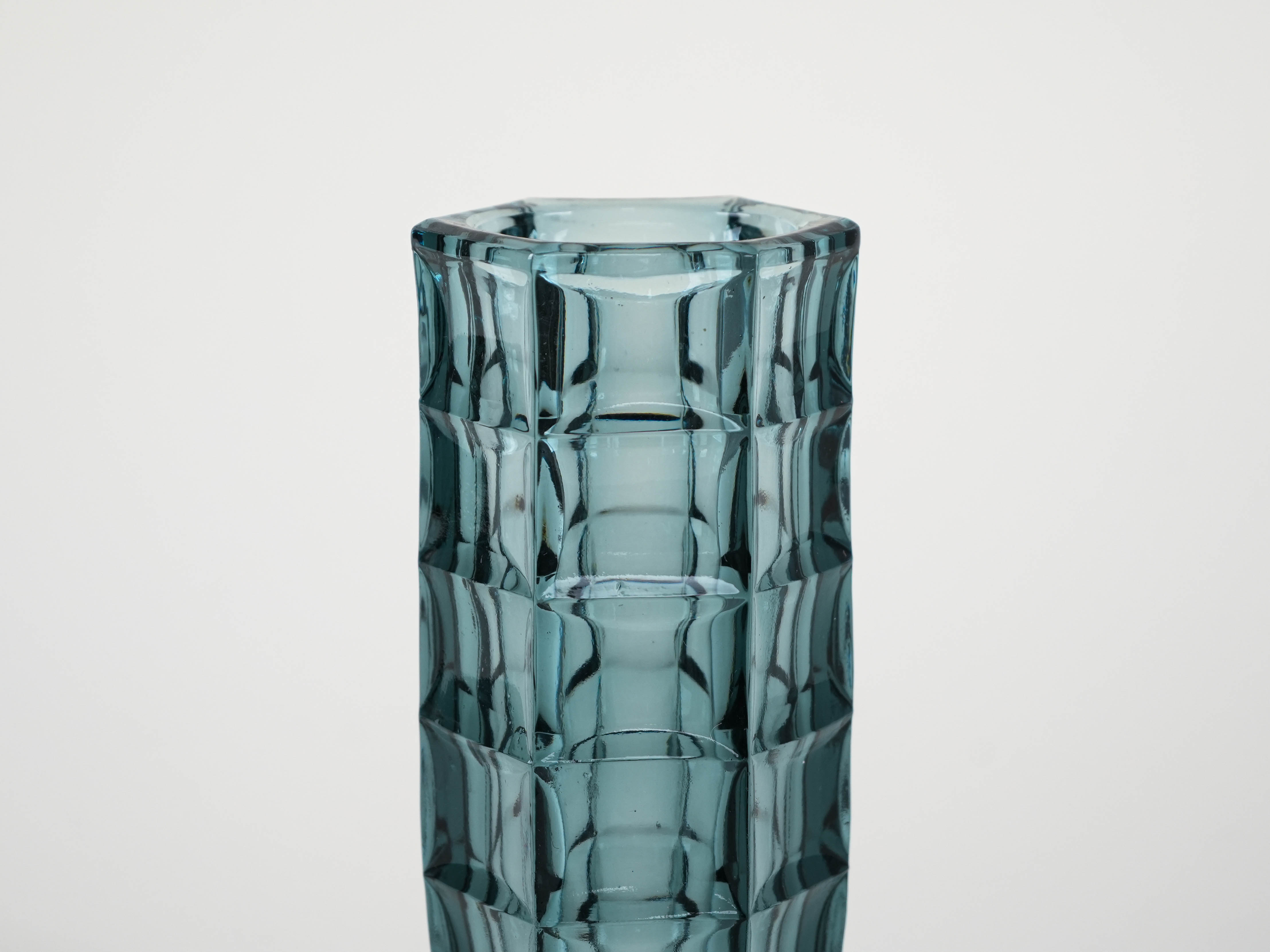 Glass vase 1970s