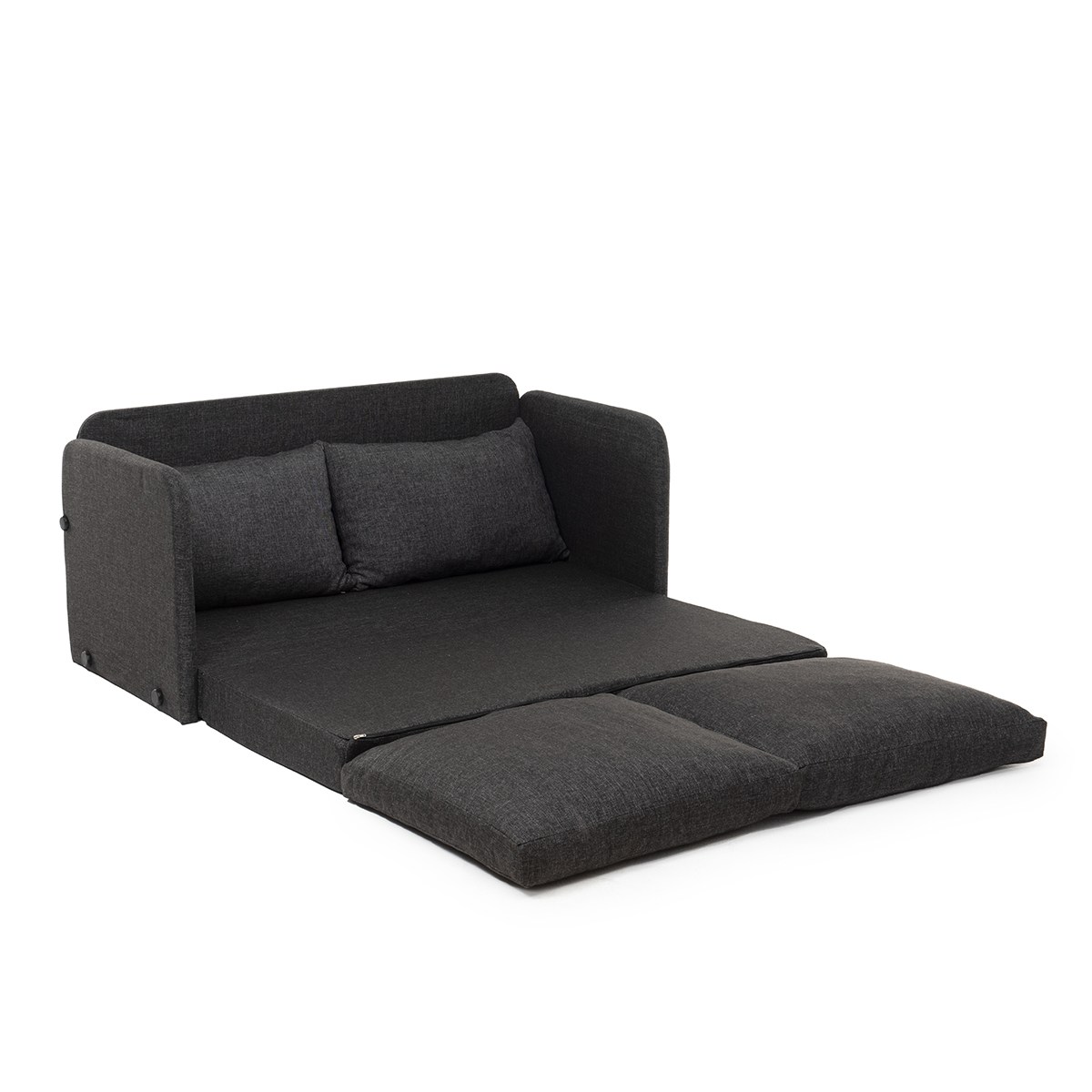 Saga Xl Schlafsofa 2-Sitzer Dunkelgrau