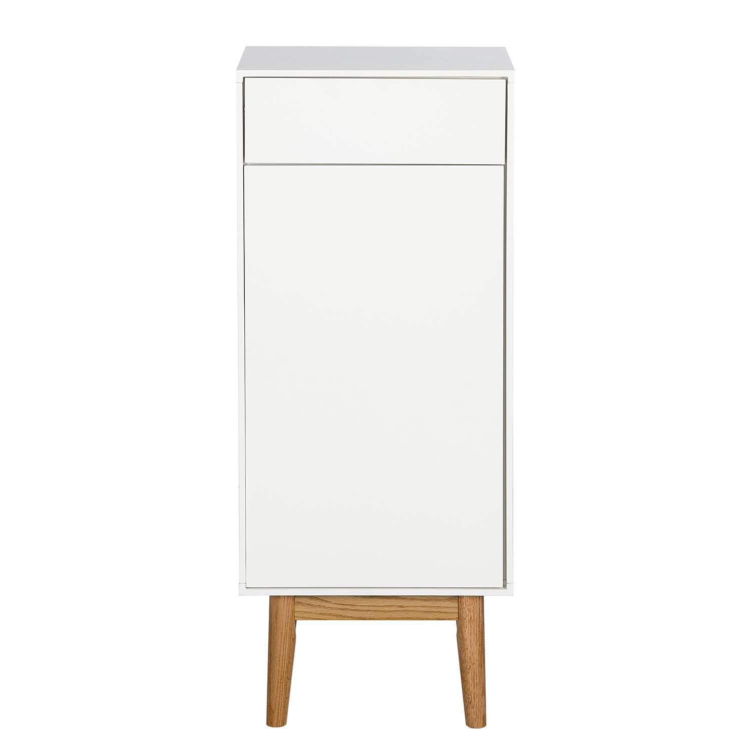 Base cabinet LINDHOLM 1 drawer oak white