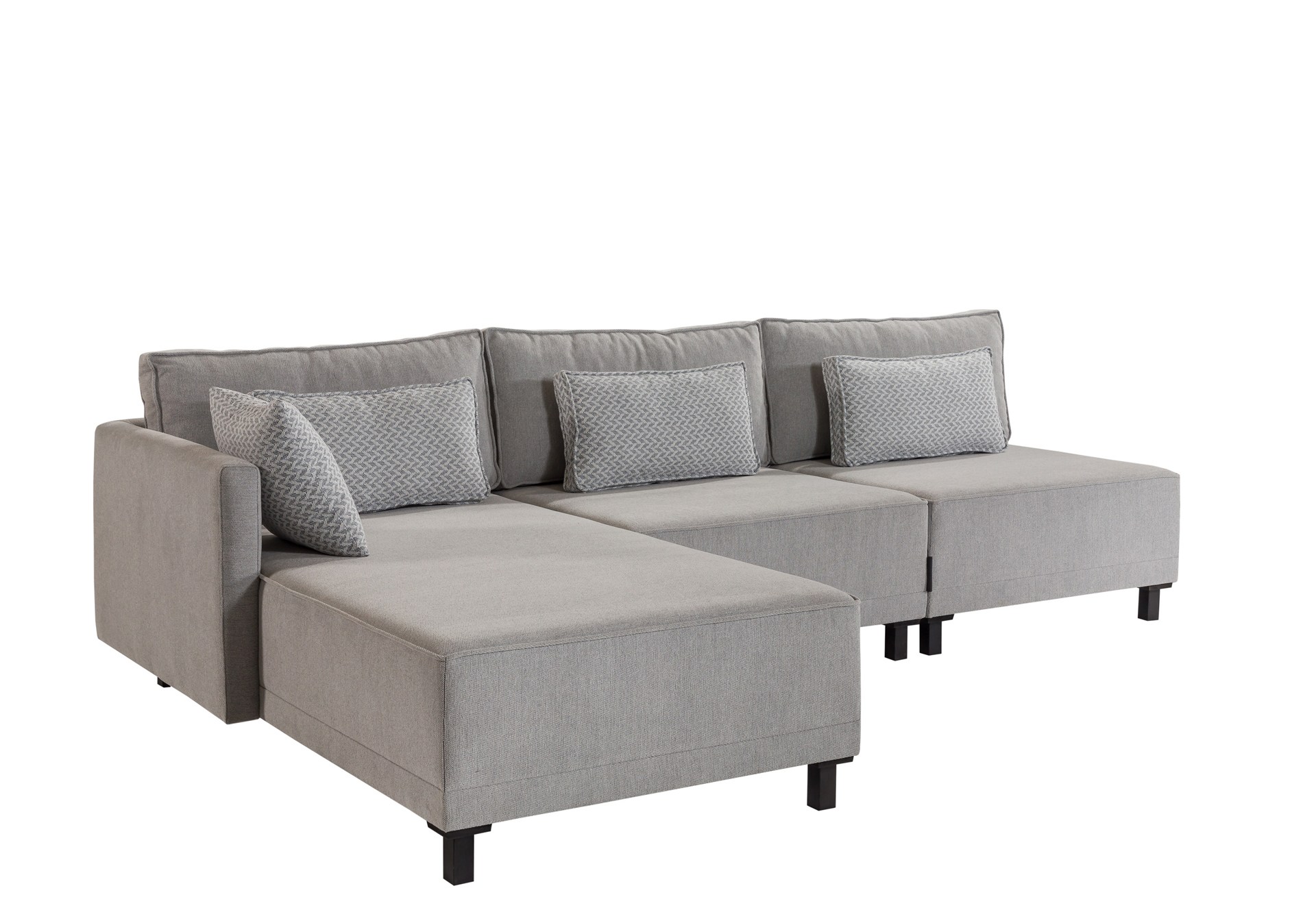 Matris Left Corner Sofa Grey