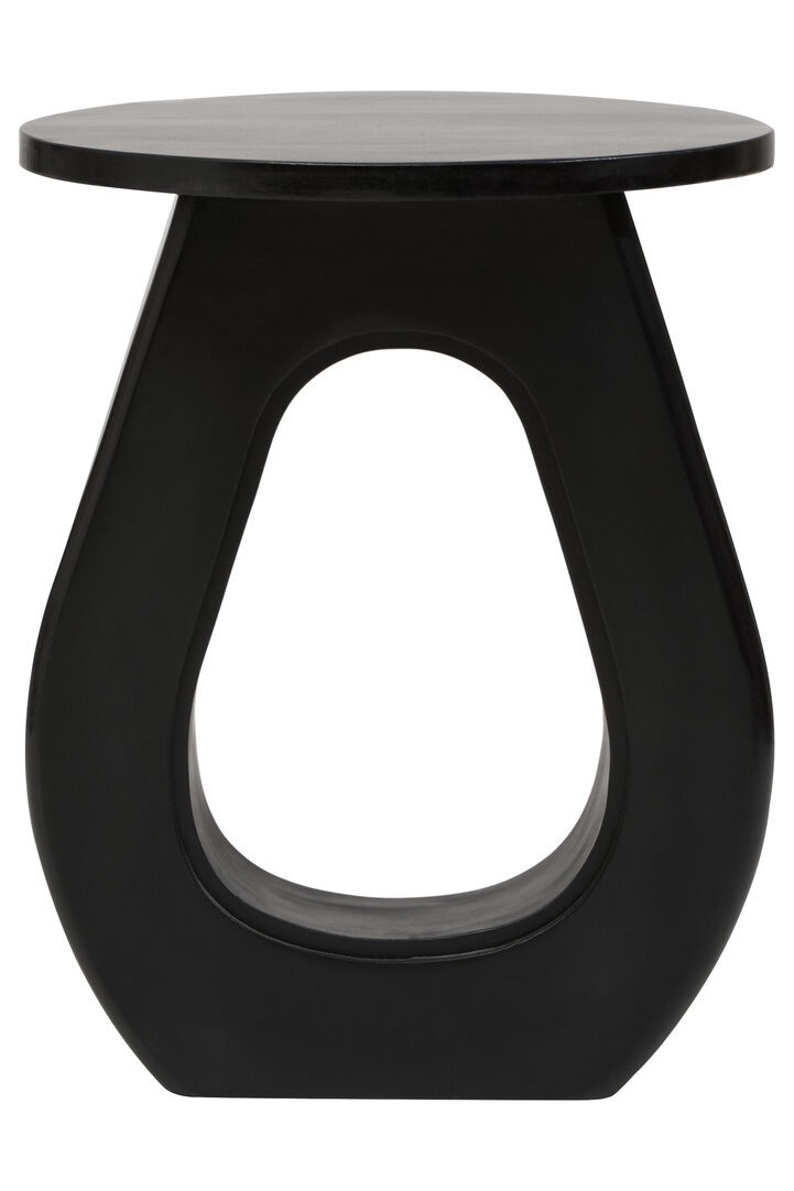 Walsa Tavolino Legno di mango Nero