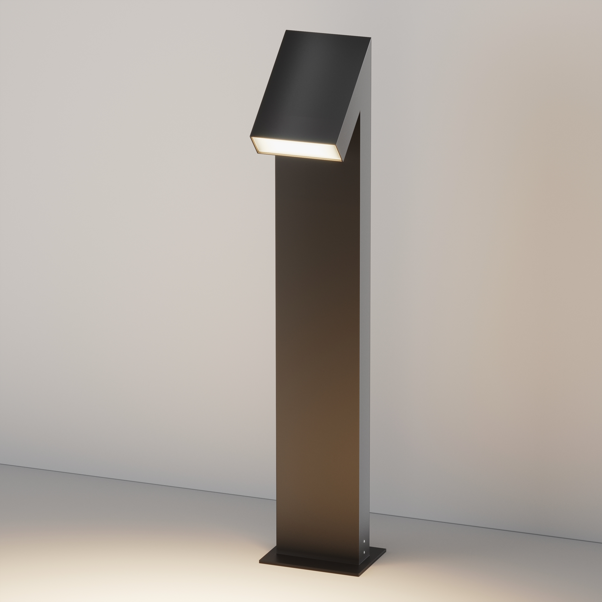 Cast landscape light anthracite