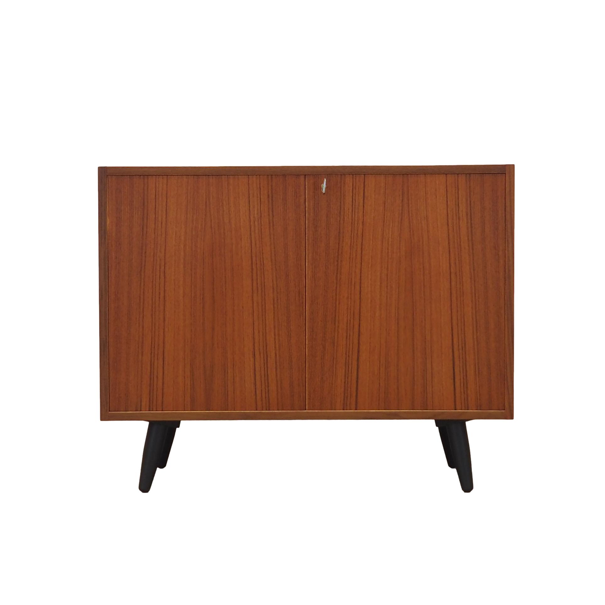 Vintage Schrank Mahagoni Braun 1970er Jahre