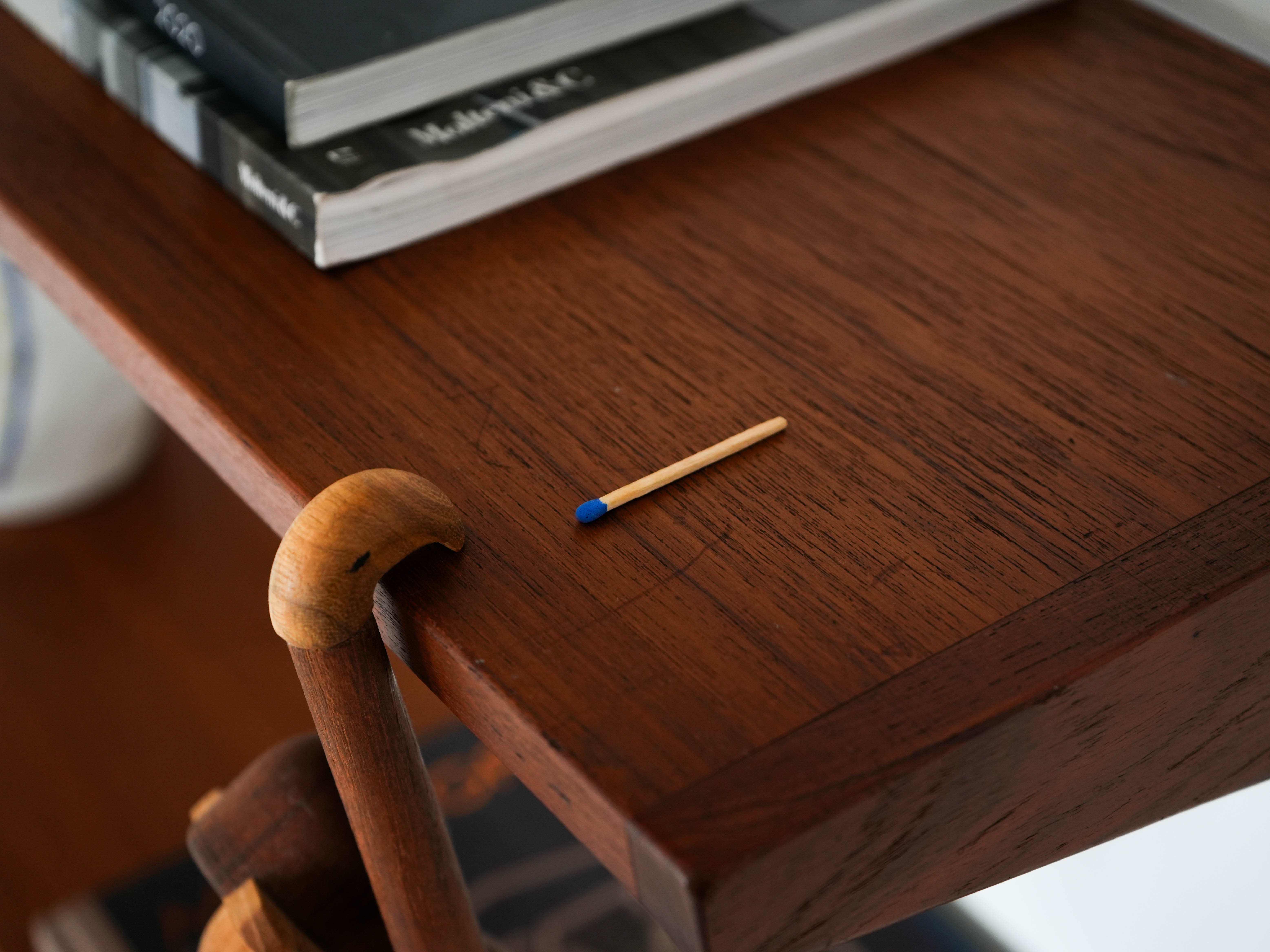 Modular teak shelving unit 1960s