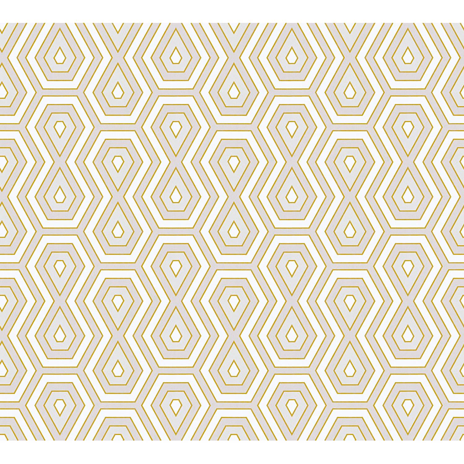 Vliestapete Braganca Gold 0,53m x 10,05m Gold