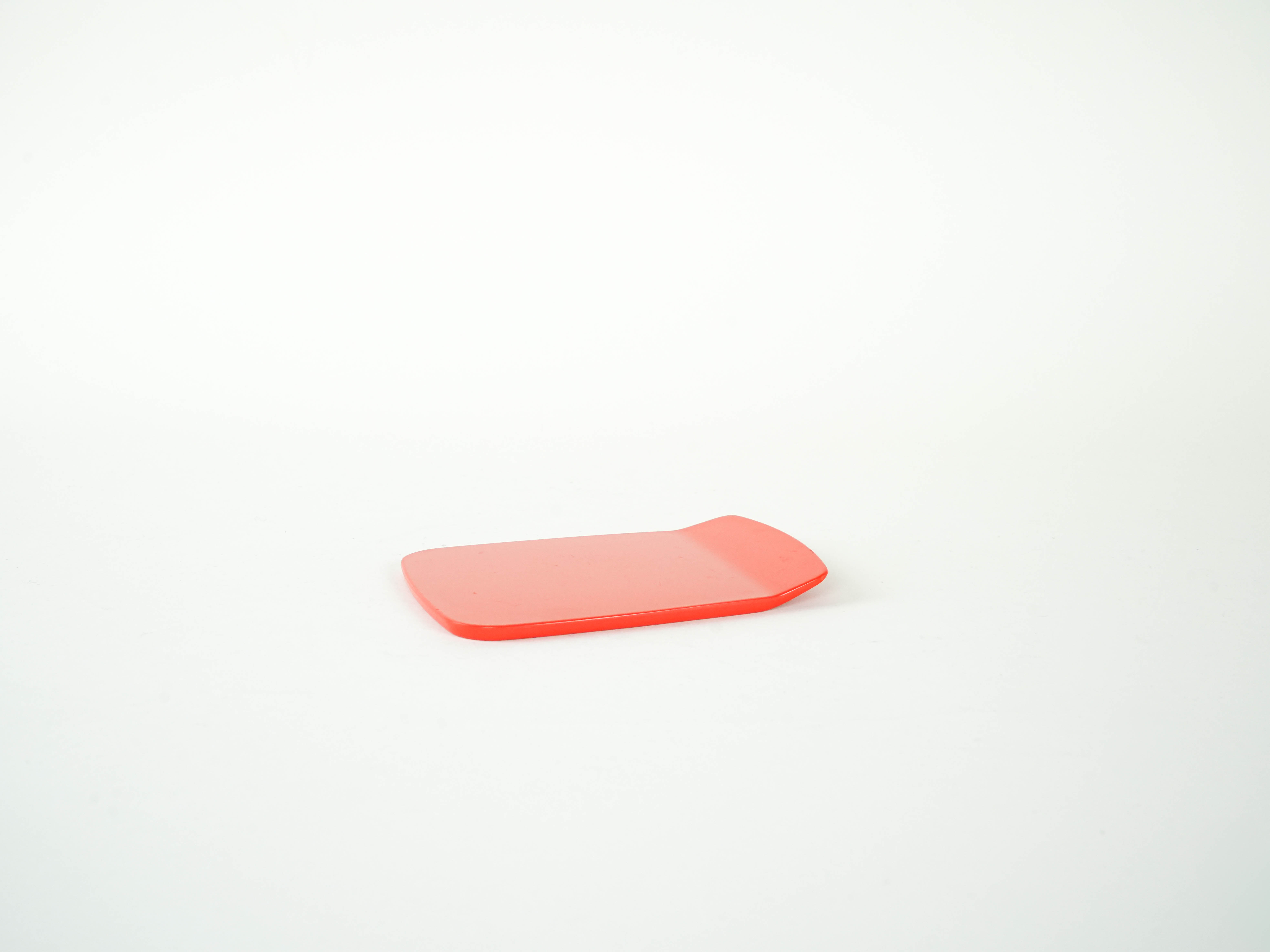 Cutting board 1970s Orange