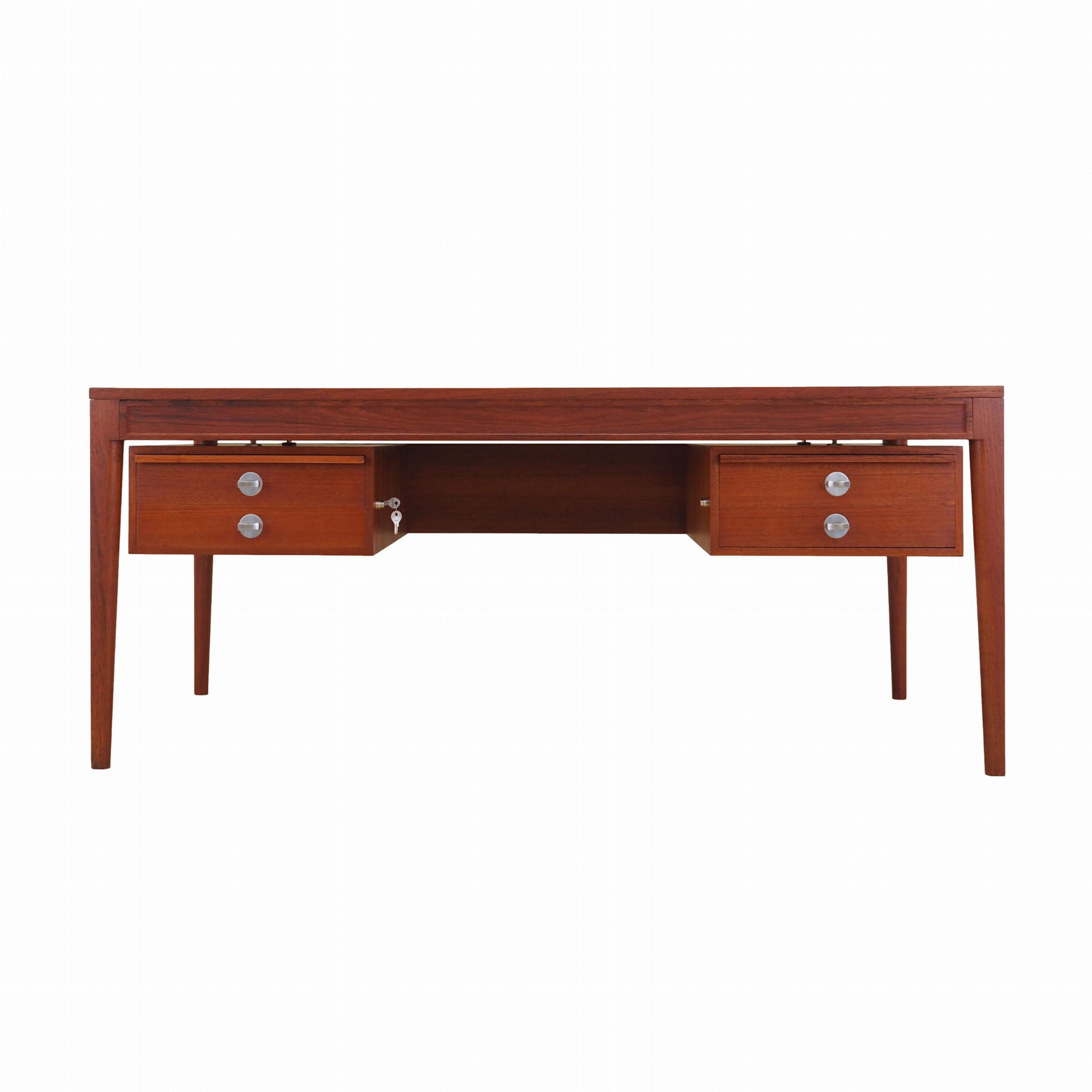 Scrivania in teak anni '70