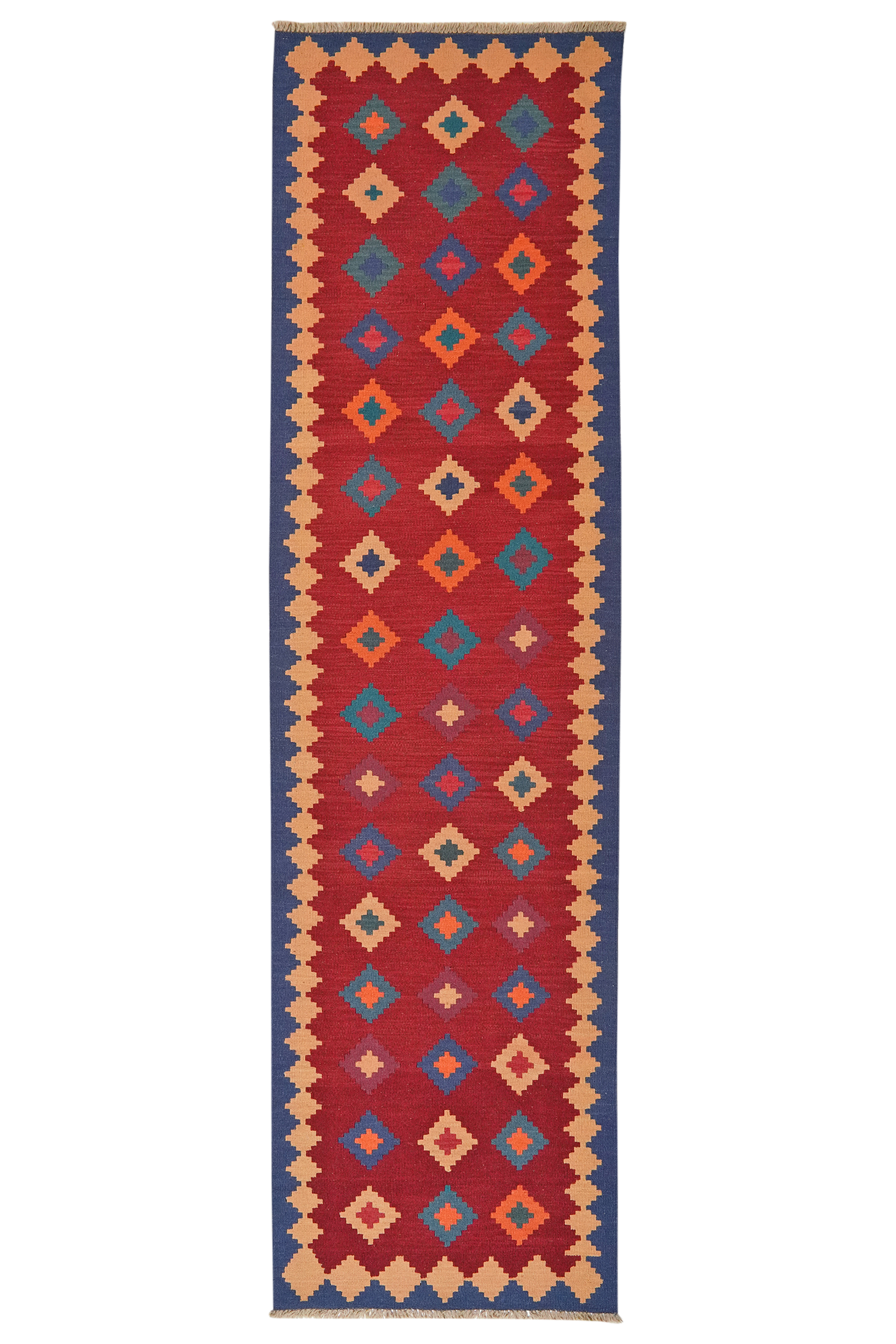 Kilim Gashgai Teppich Mehrfarbig