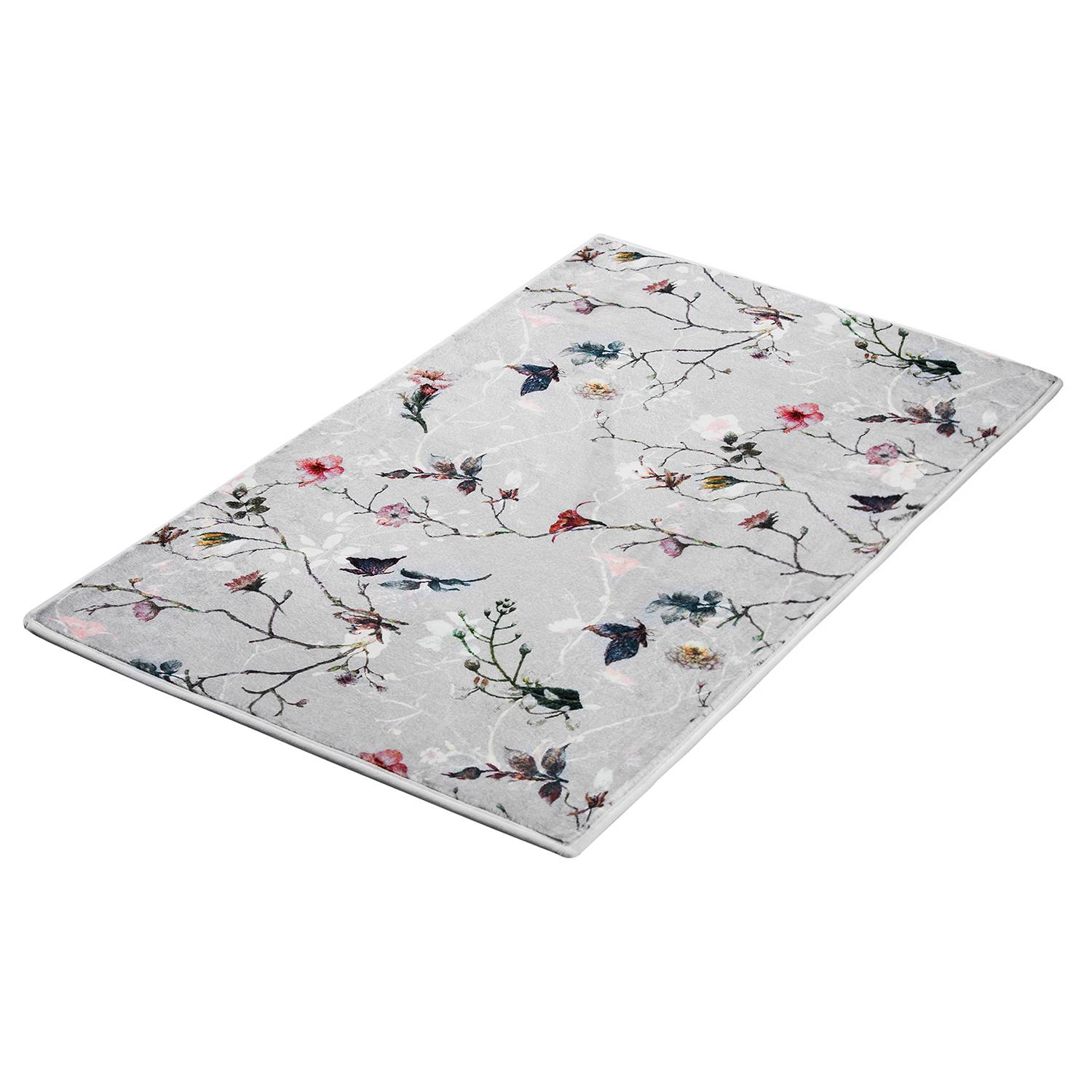 Badematte Flores Webstoff Mehrfarbig 120 x 70 cm