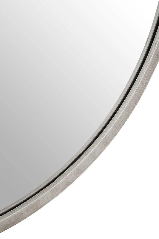 Saska Medium Antik Silber Wandspiegel
