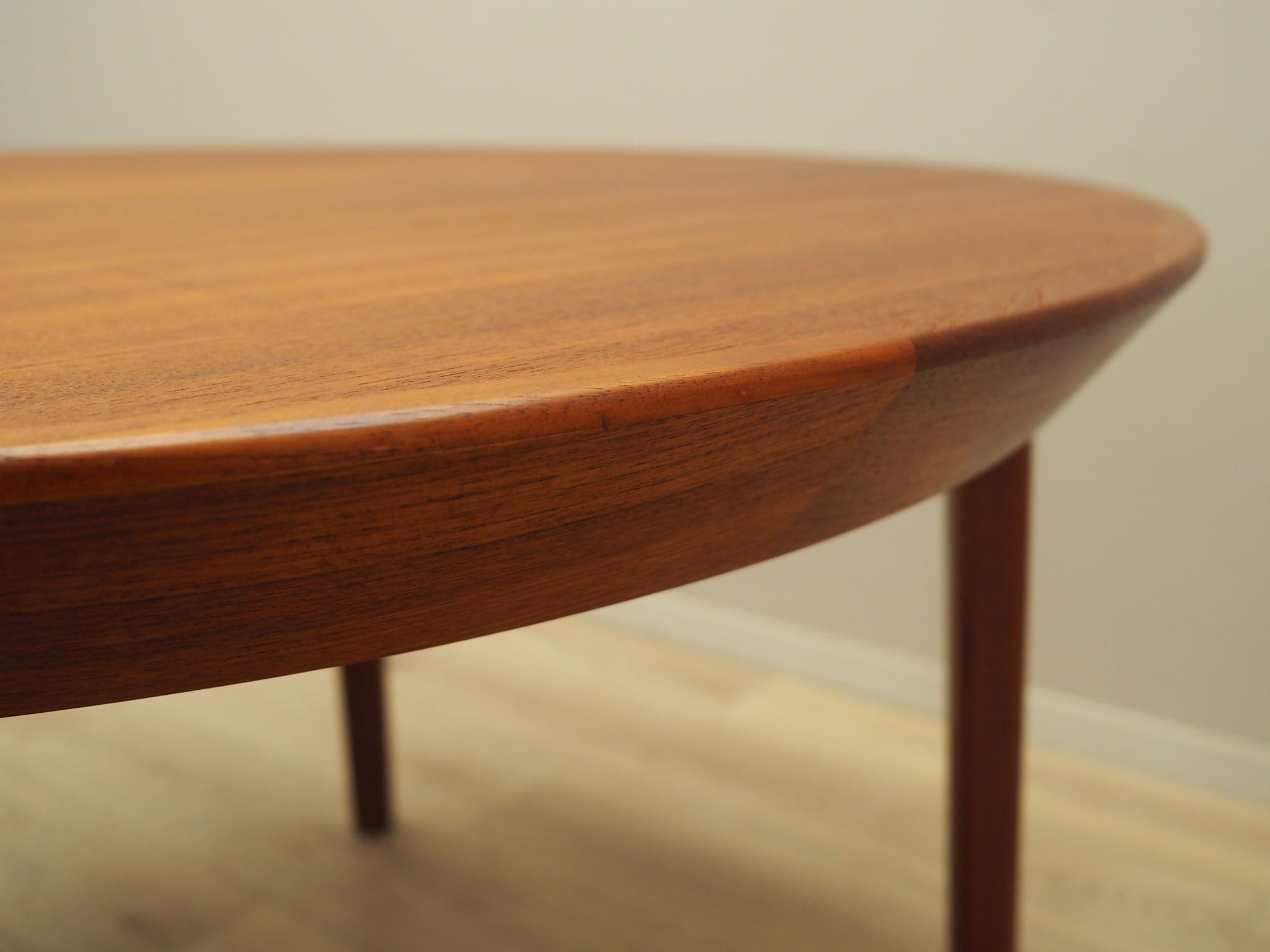 Dining table teak 1960s 122cm