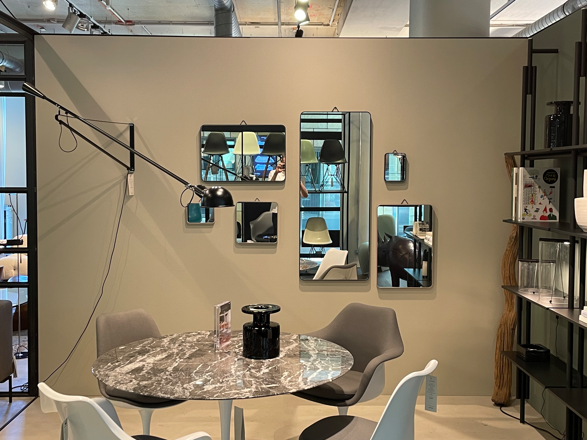 6x Wall mirror Multicolor