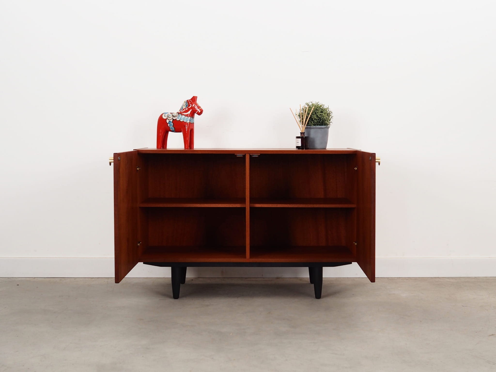 Vintage cabinet Teak brown 1970s