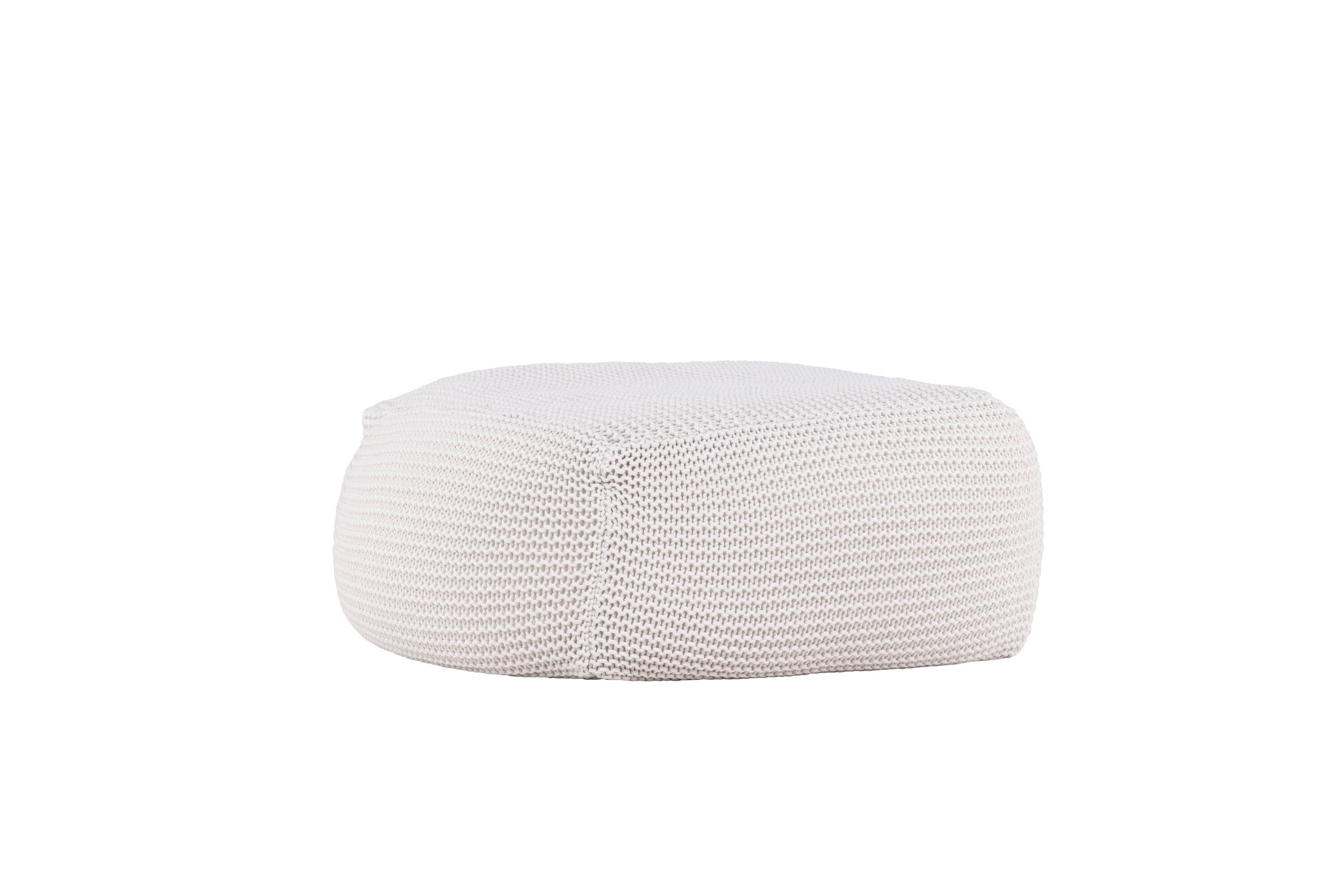 Luca Pouf Creme 60x60cm