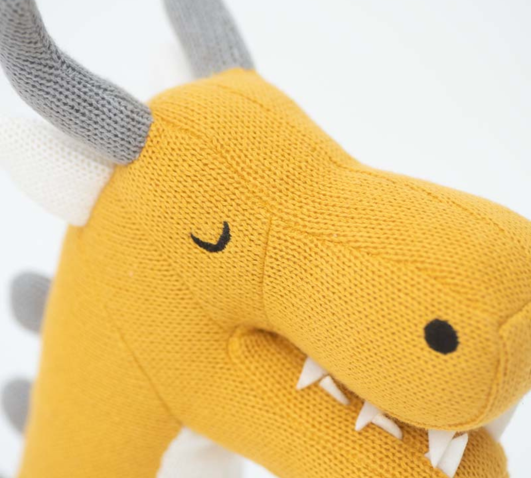 Dragon Mini Plush Toy Cotton Yellow