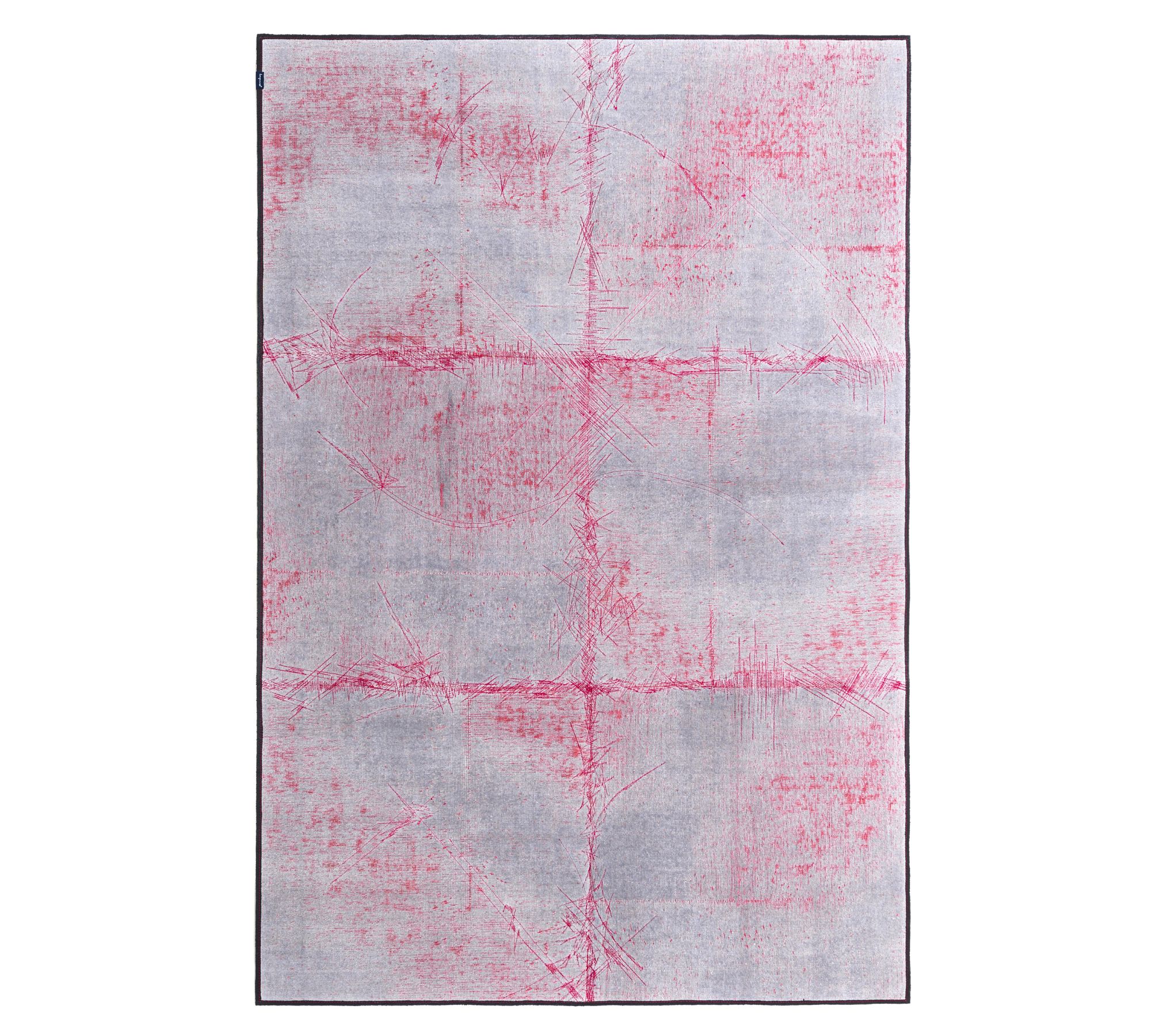 The Mashup Abstract Carpet Wool Multicolored 170 x 260 cm