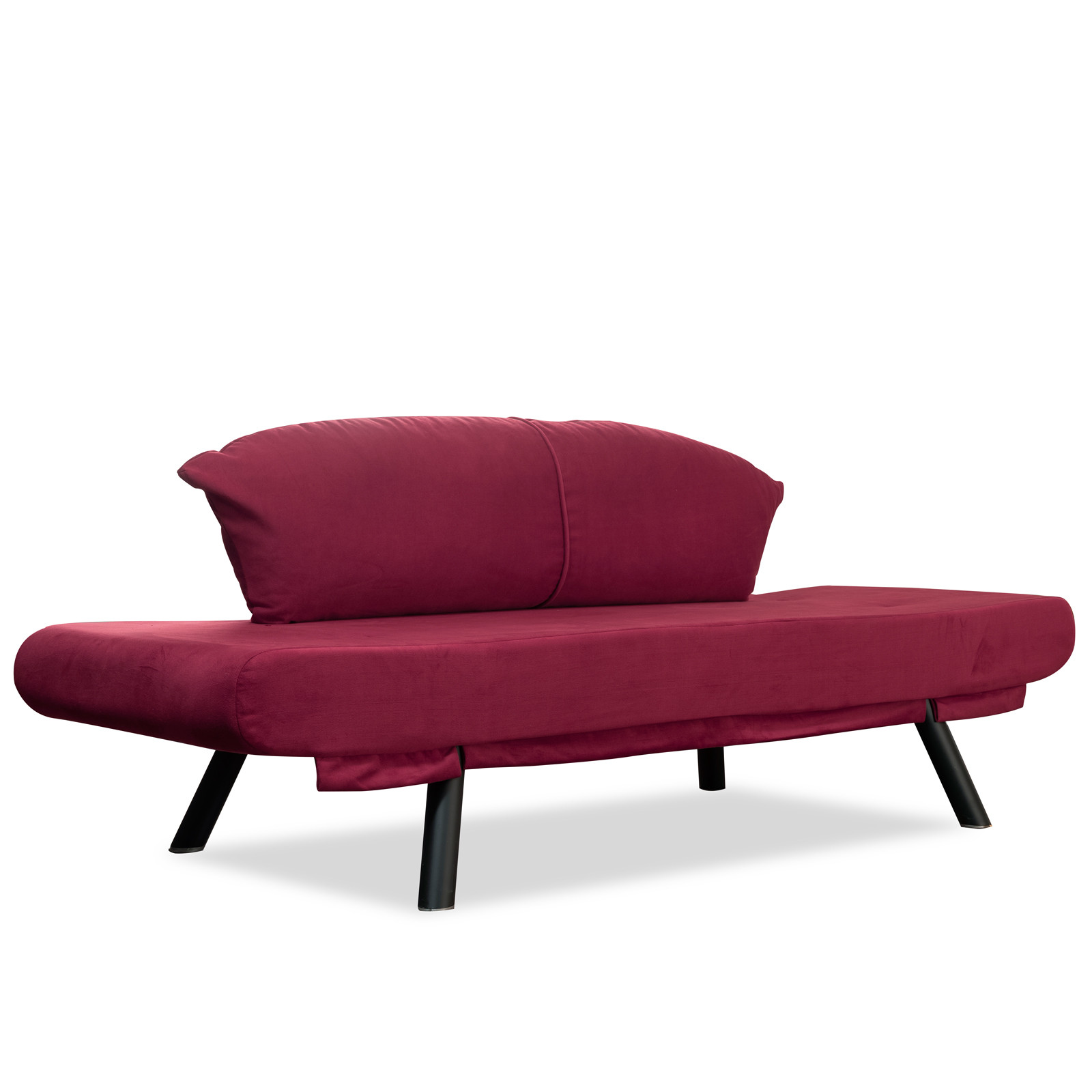 Genzo Schlafsofa 2-Sitzer Maroon