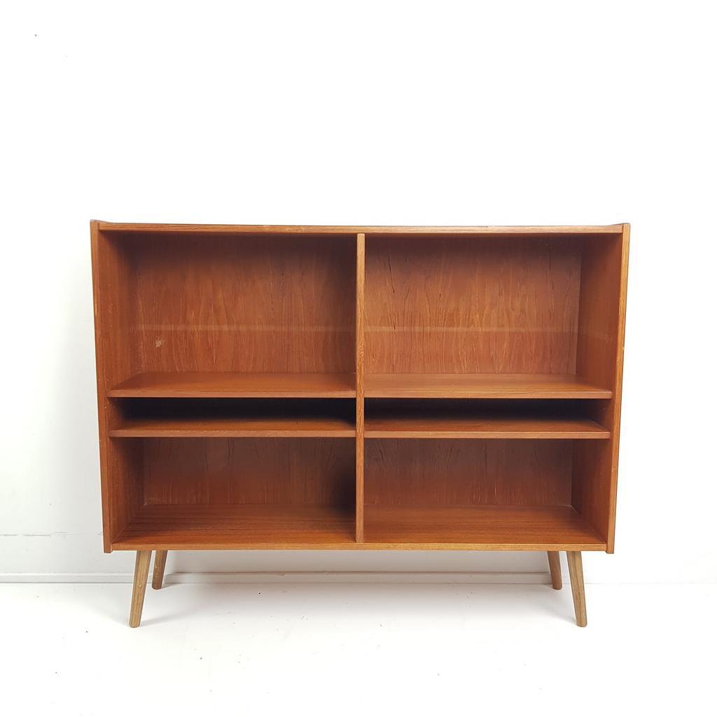 Vintage Bücherregal Holz Braun