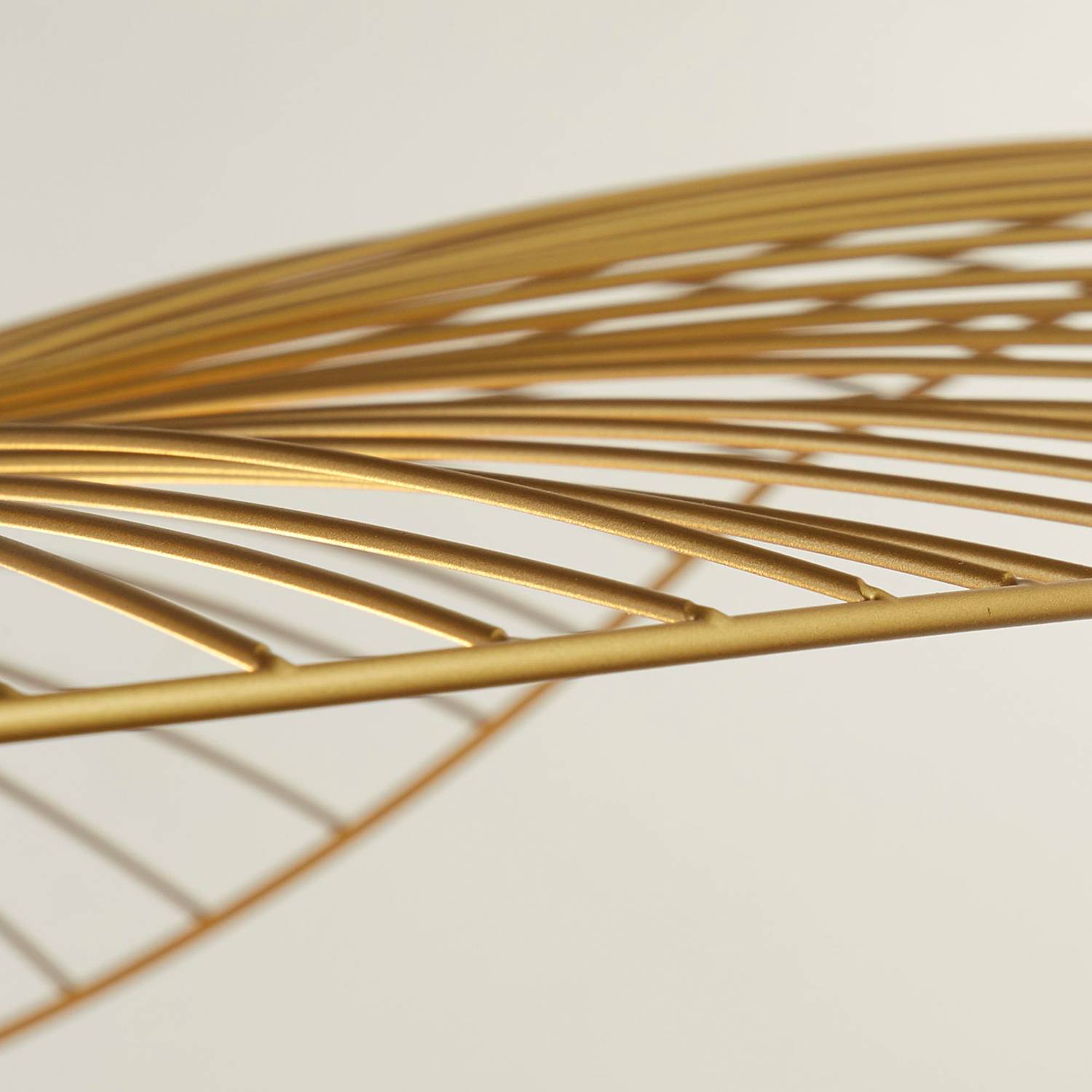 Pendelleuchte Wave Wire Gold