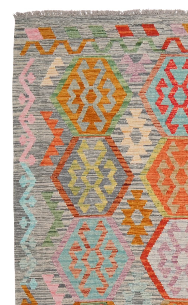 Kilim Sahara Lana Multicolore