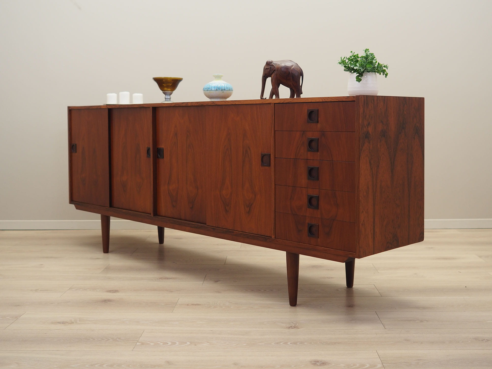 Sideboard Holz Braun 1960er Jahre