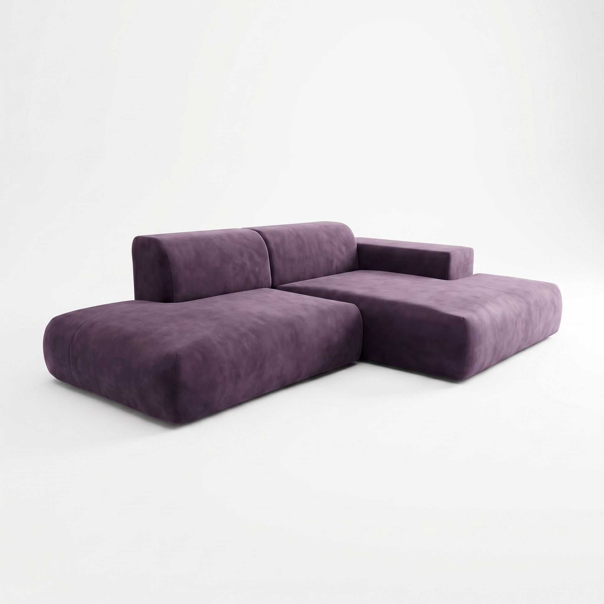 Pyllow Sofa Samt Veilchenlila