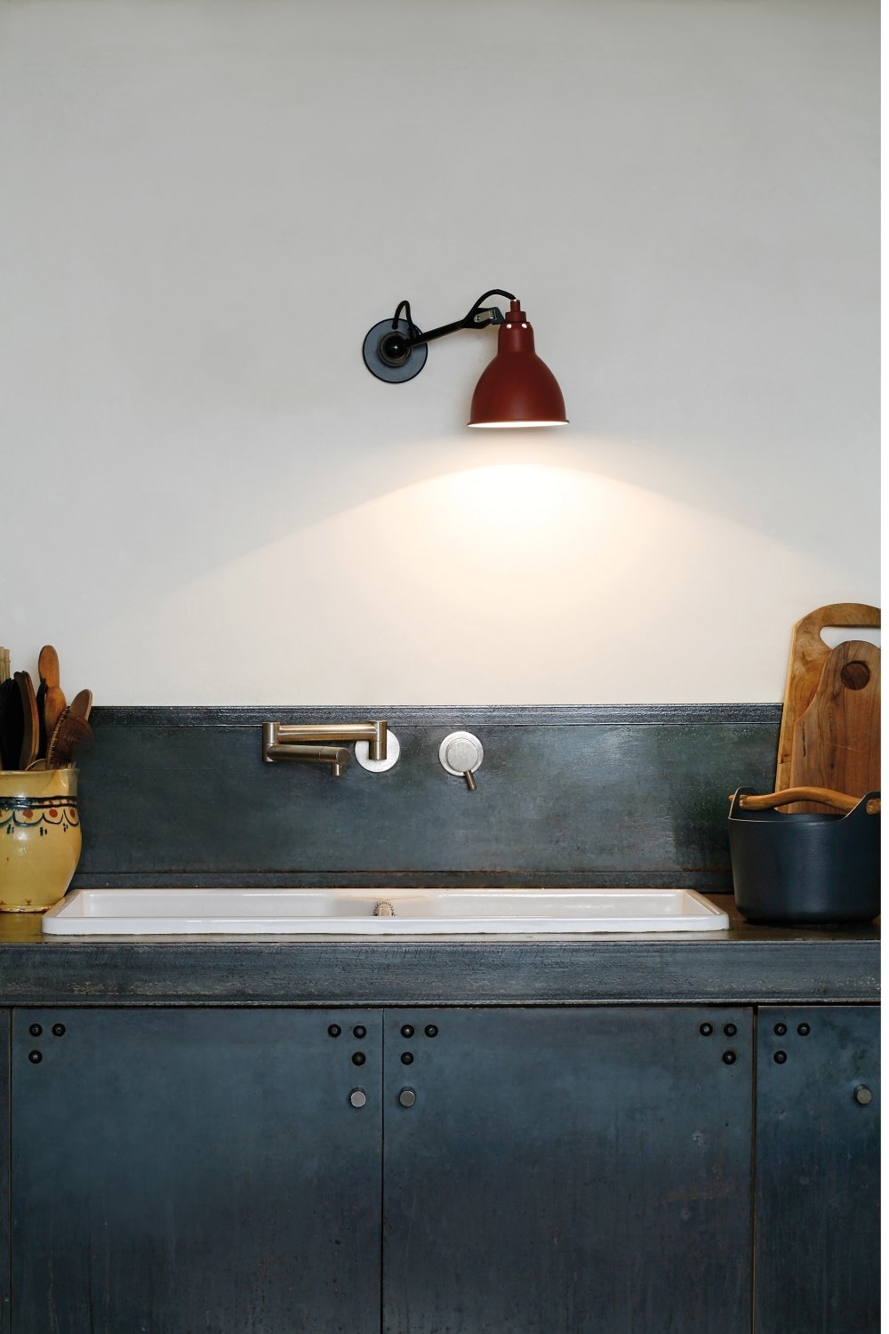 LAMPE GRAS N°304 Wandleuchte Schwarz