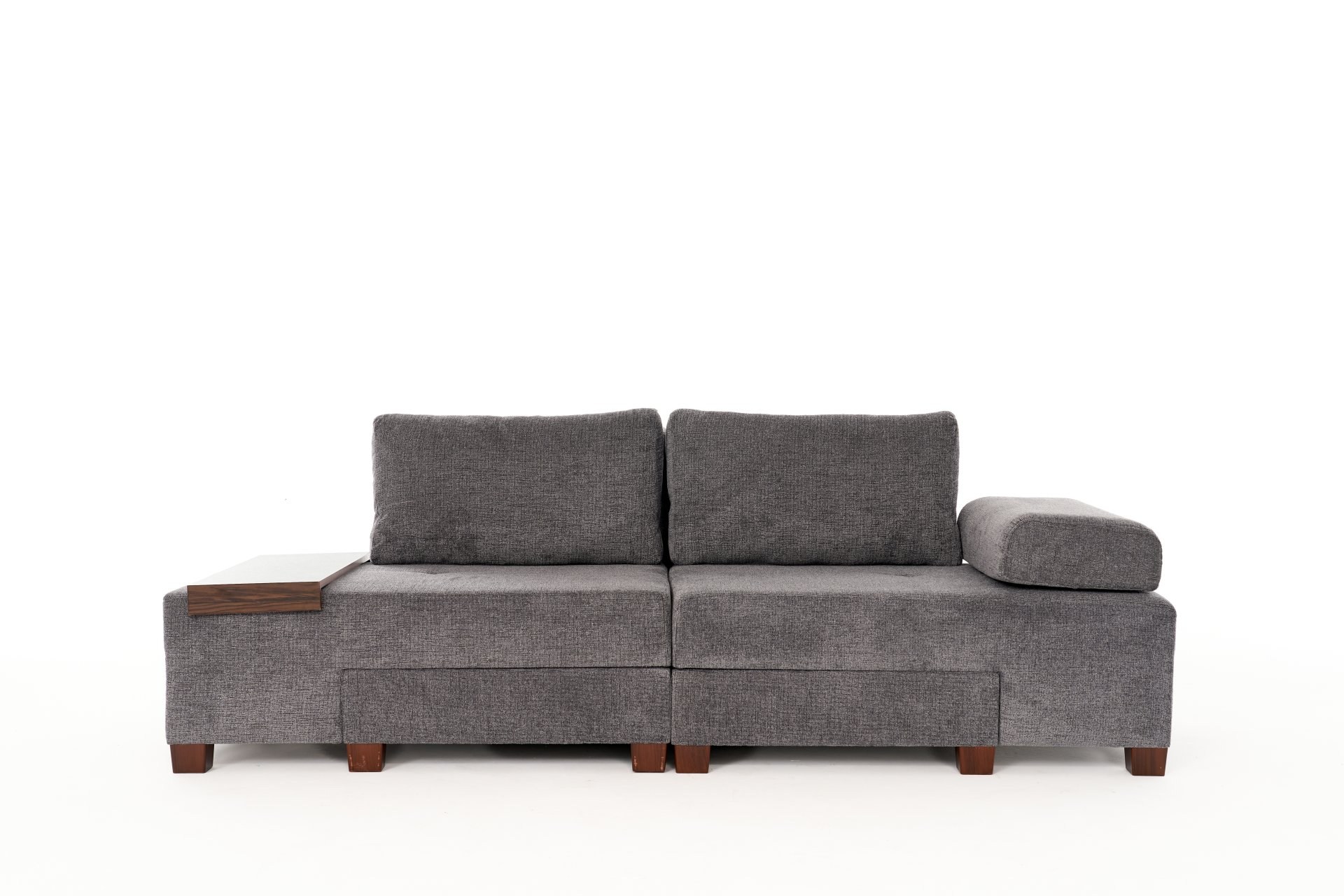 Perenna Sofa 3-Sitzer Chenille Grau