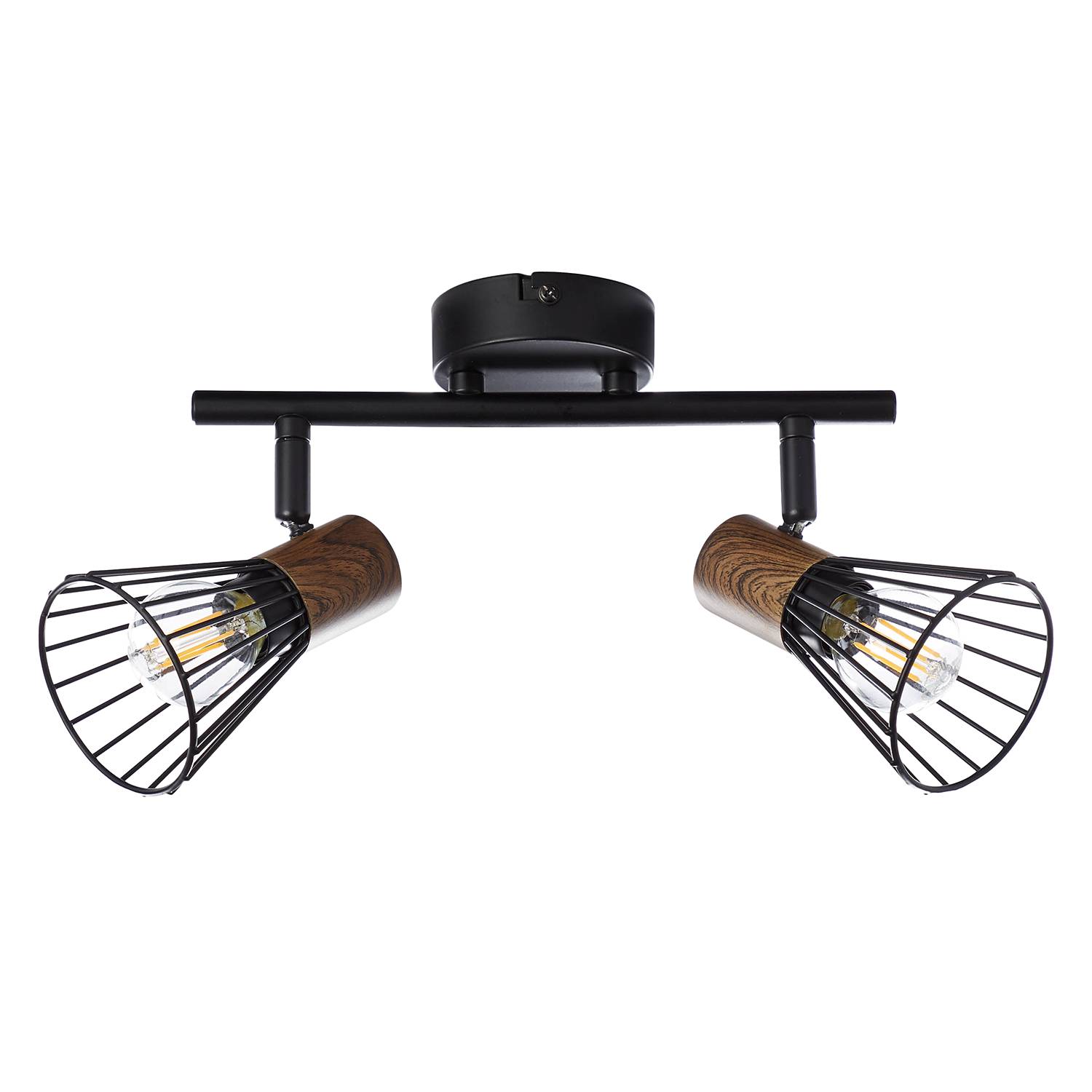 Ceiling light Manama I 2-light steel