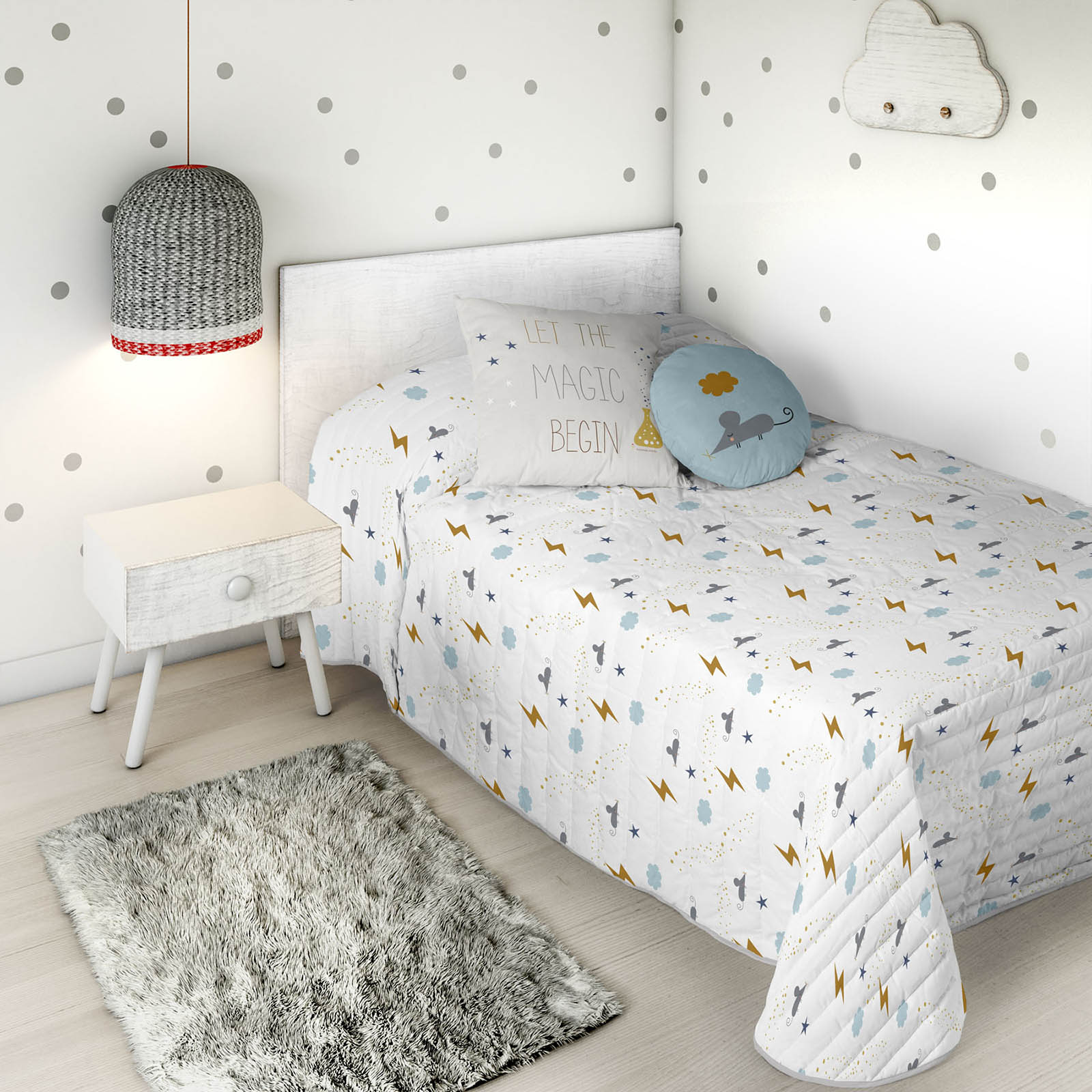 Boutique Steppdecke  Bettbreite 90cm 100% Baumwolle