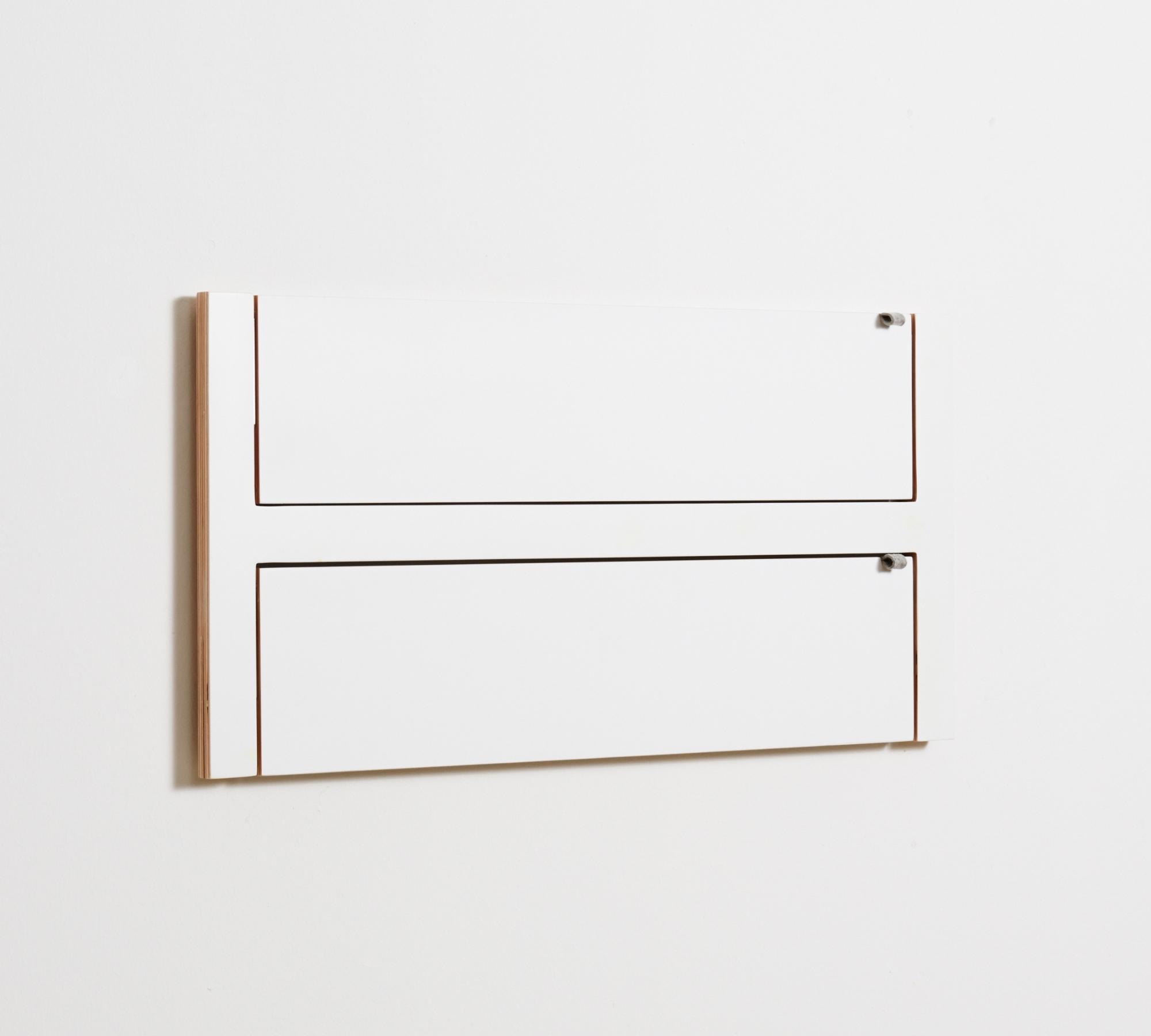 Fläpps Regal Holz Weiß 80 x 40 cm