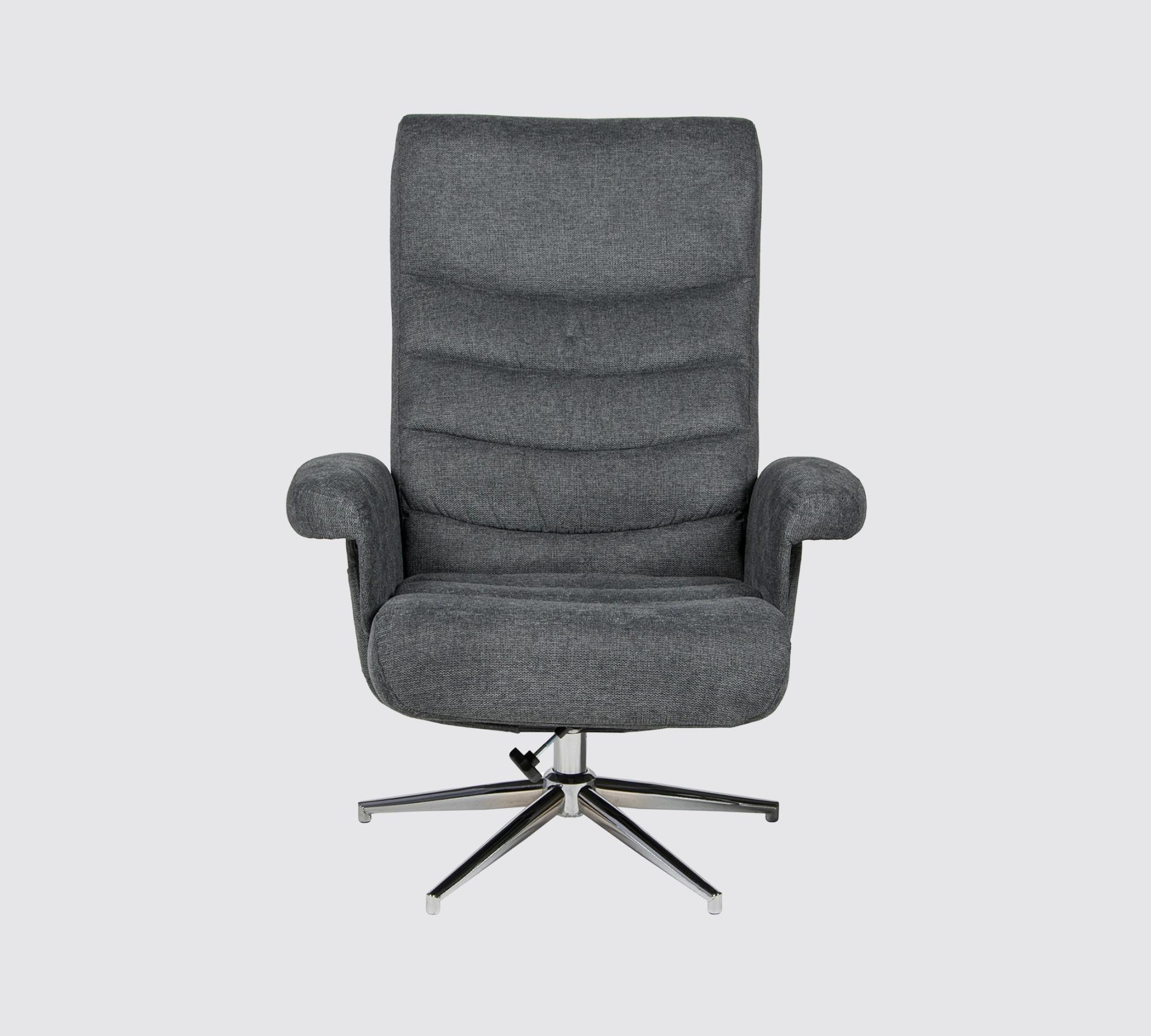 Sessel Webstoff Grau