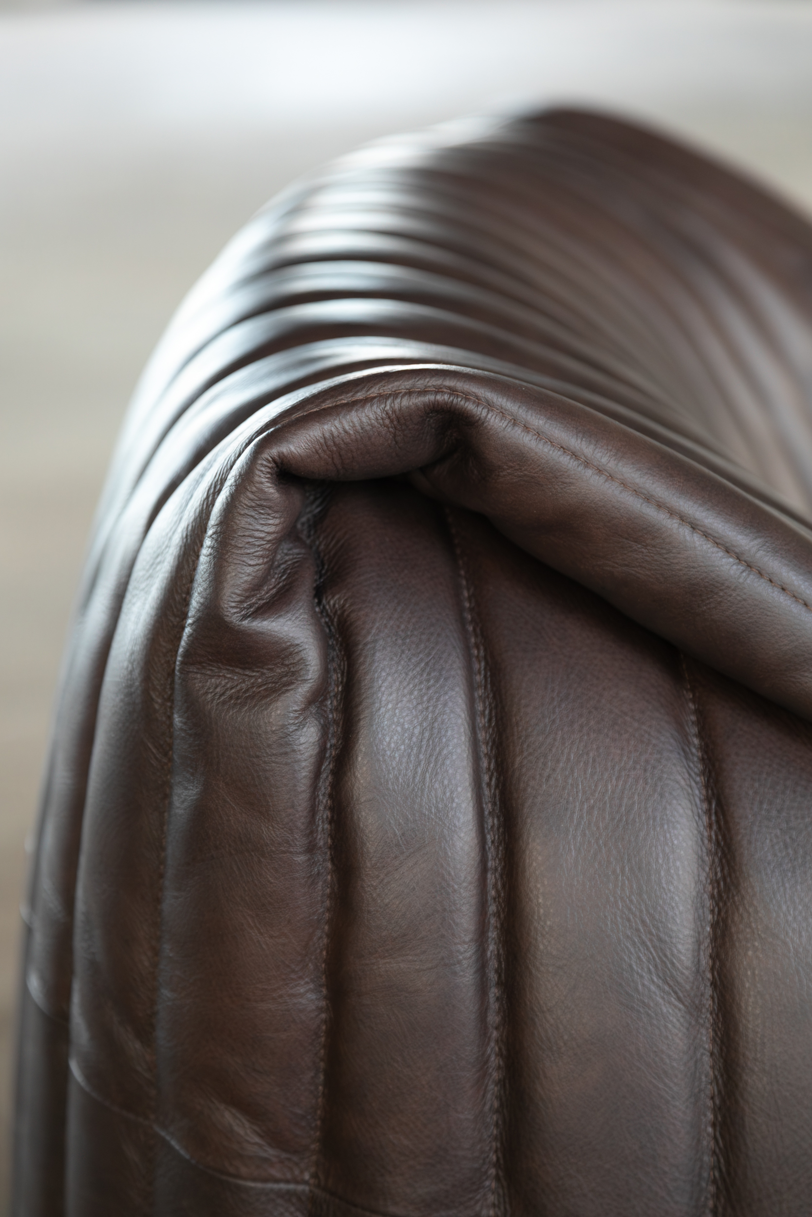 Togo Armchair Smooth Leather Folk Brown