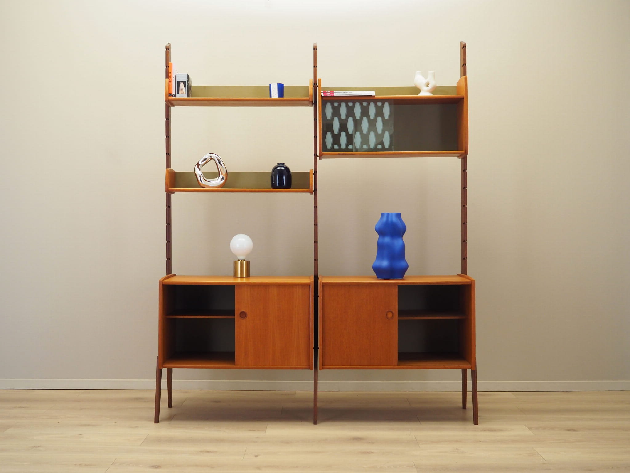 Ergo Regal-System Teakholz 1960er Jahre