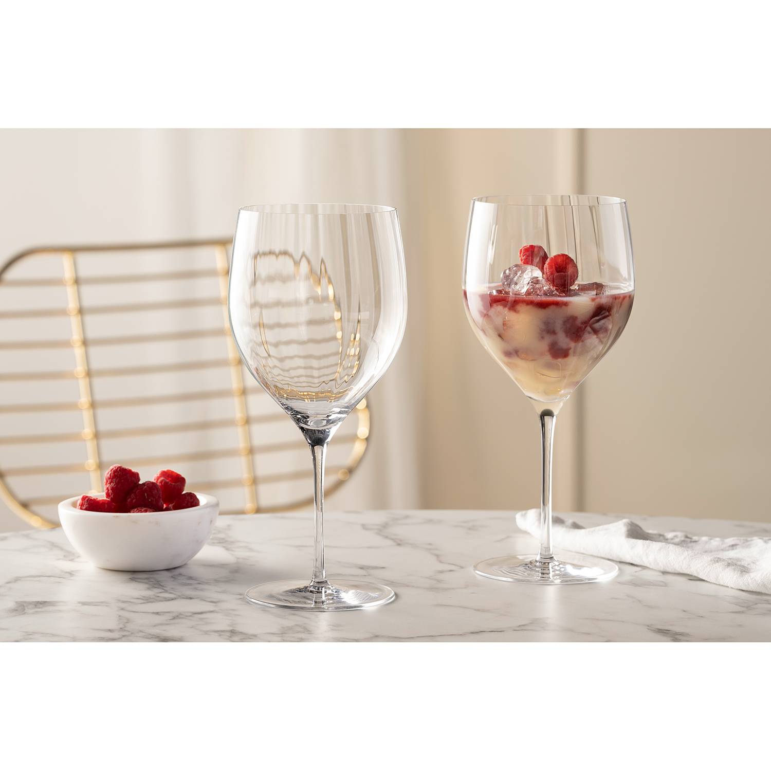 6x Cocktail glass Poesia Crystal glass Translucent