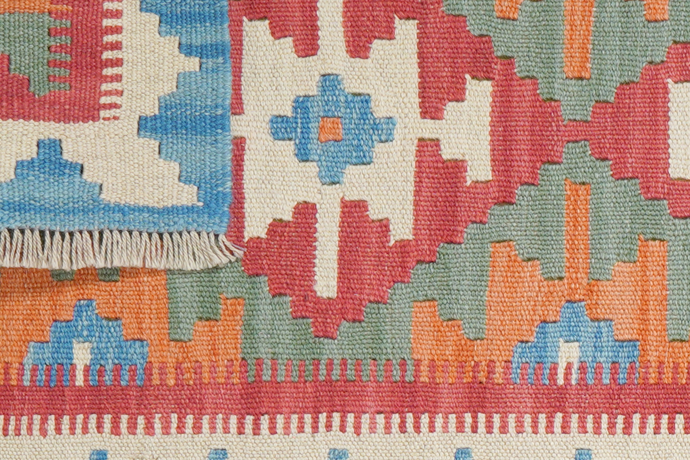 Kelim Gashgai Wool Multicolored