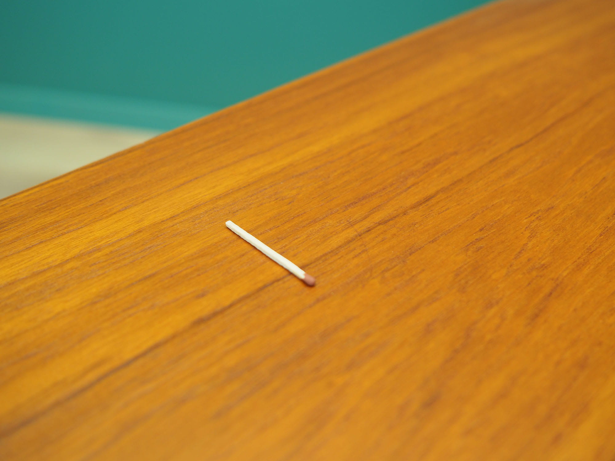 Vintage Schrank Teakholz Braun 1970er Jahre