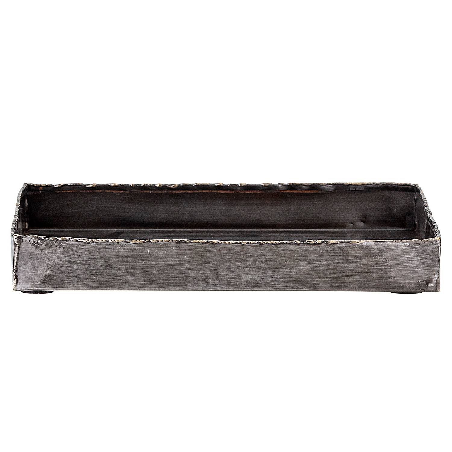 2x Servierplatte Cody Eisen Silber