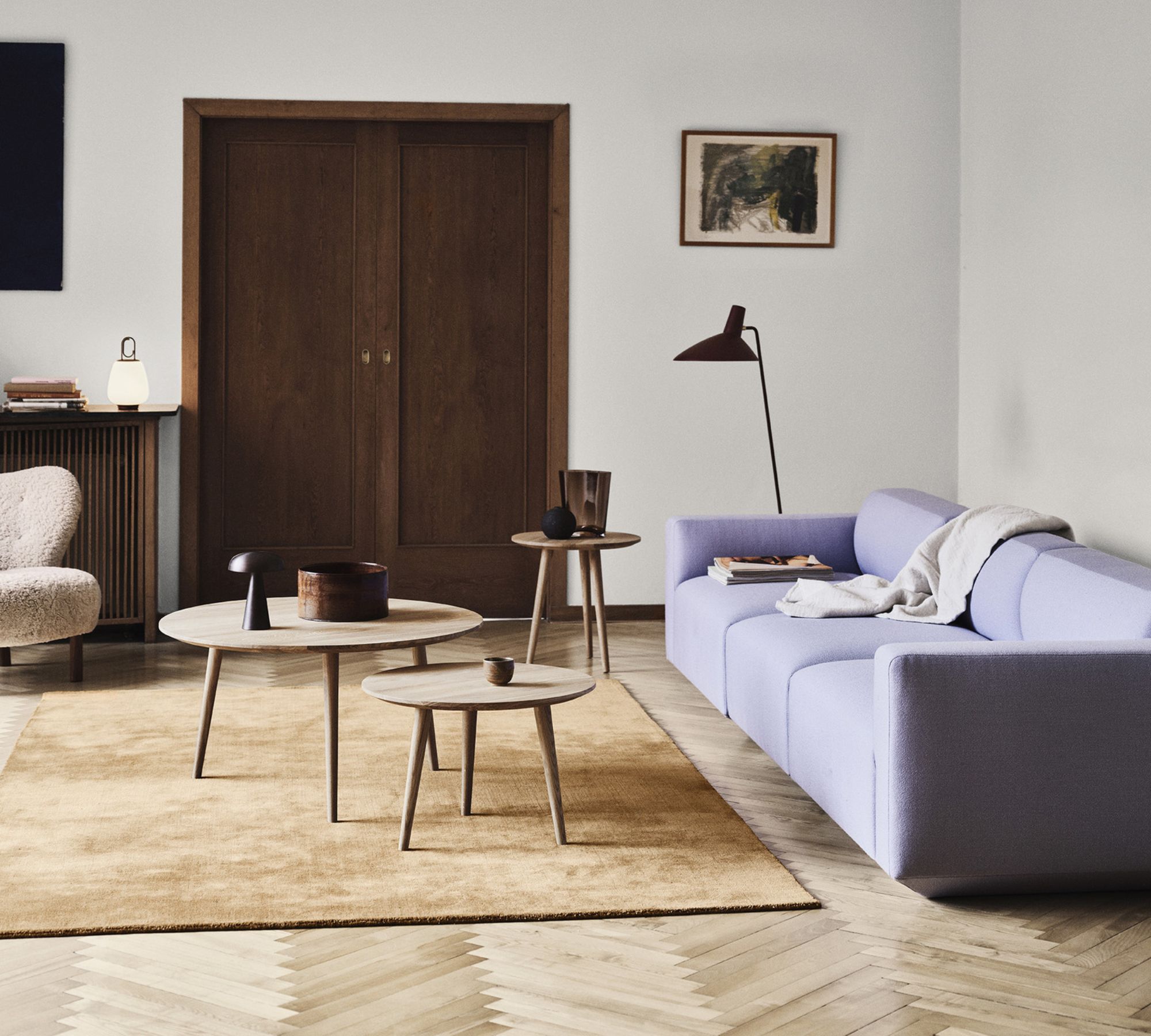 In Between SK15 Couchtisch Holz Beige