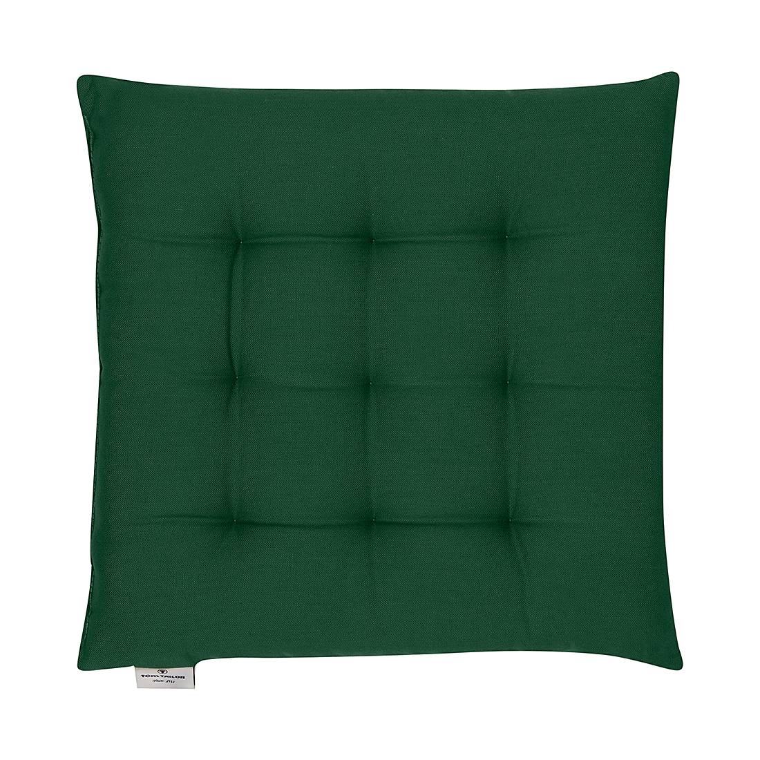 Seat cushion T-Dove in fir cotton fabric green