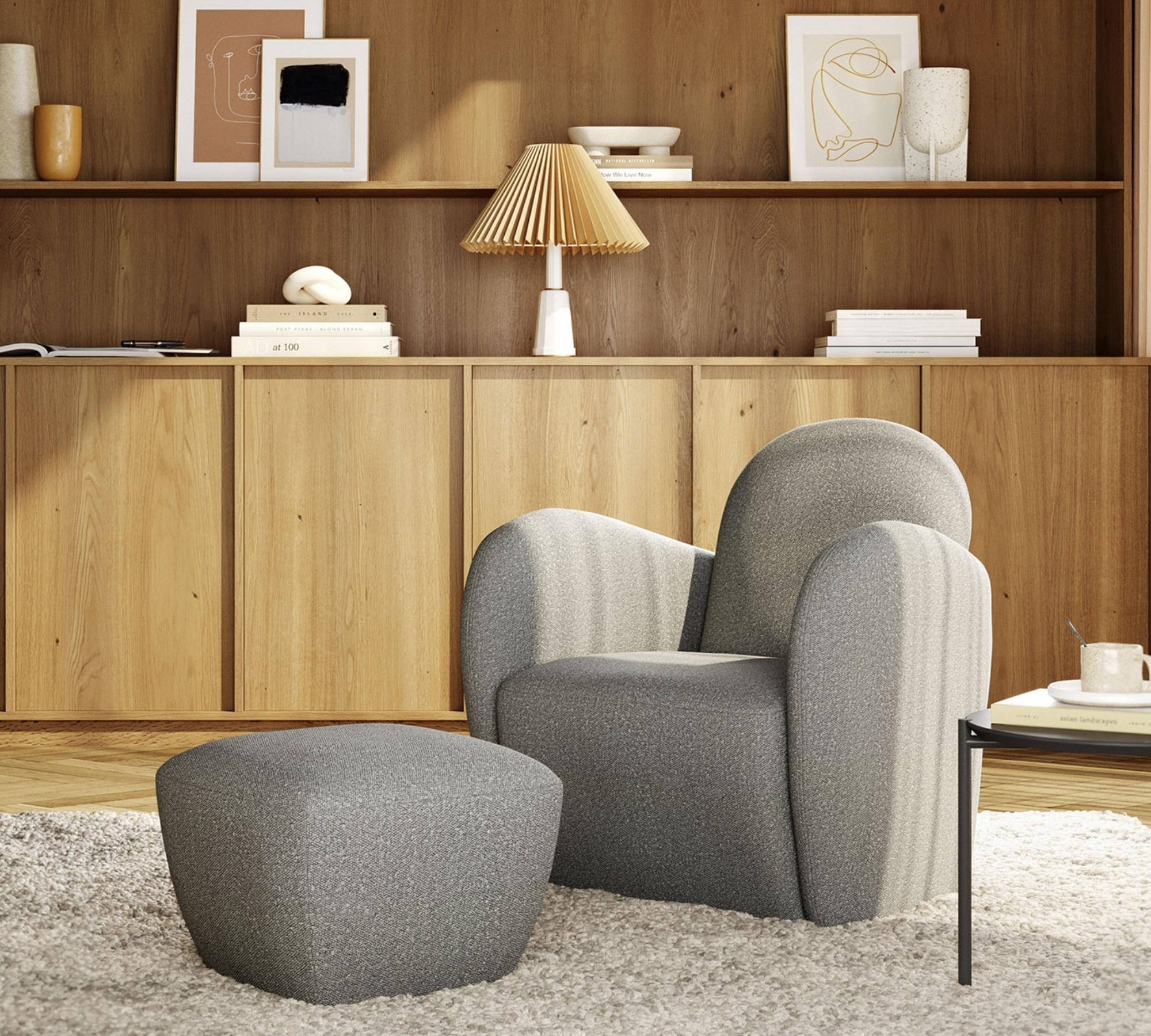 Yoko Sessel Maya Warm Grey