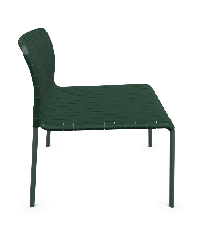 Costa Sessel Aluminium Pulverbeschichtet Grün