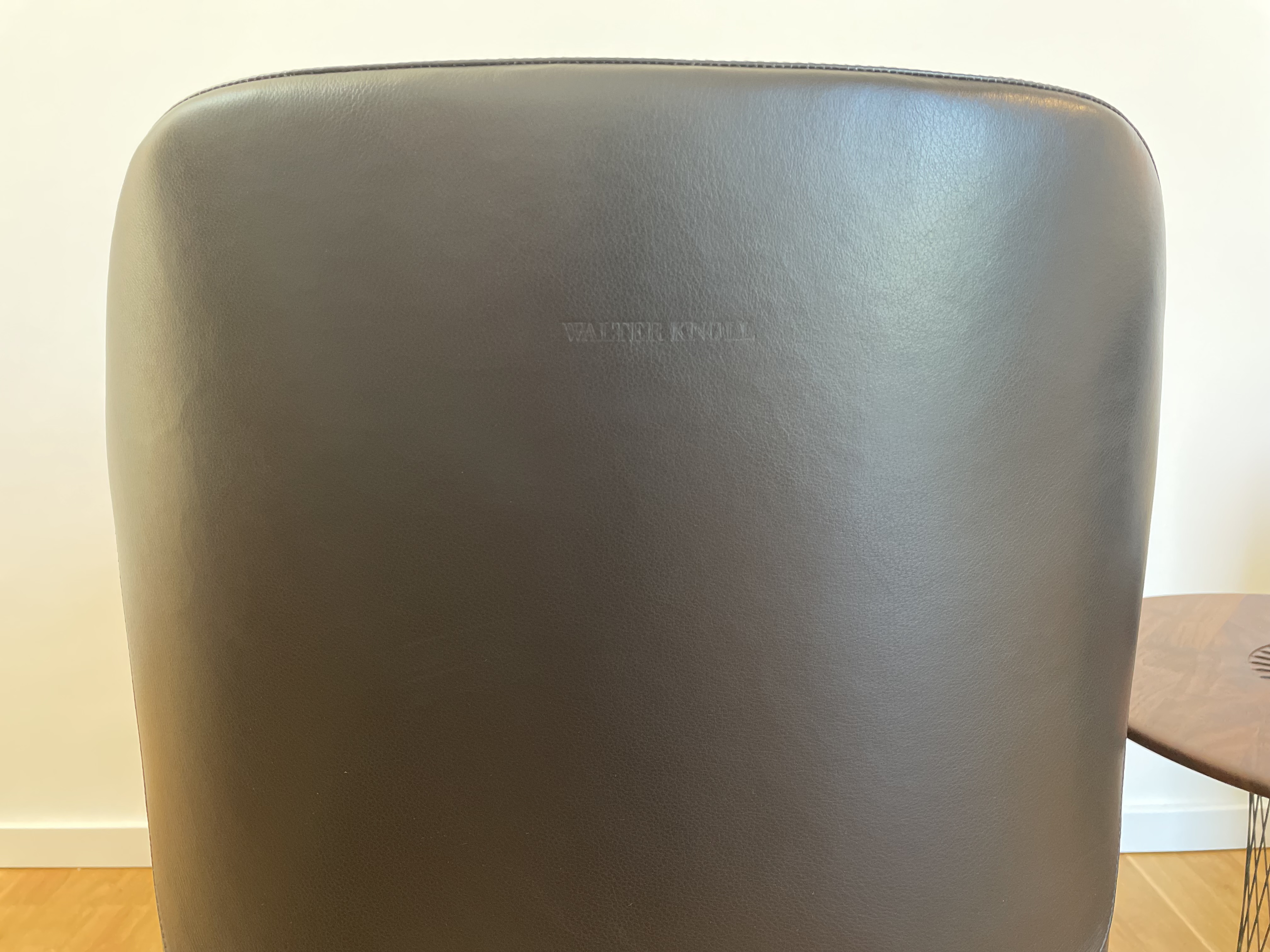 2x 525 Foster Walter Knoll Sessel mit Armlehne Leder Schwarz