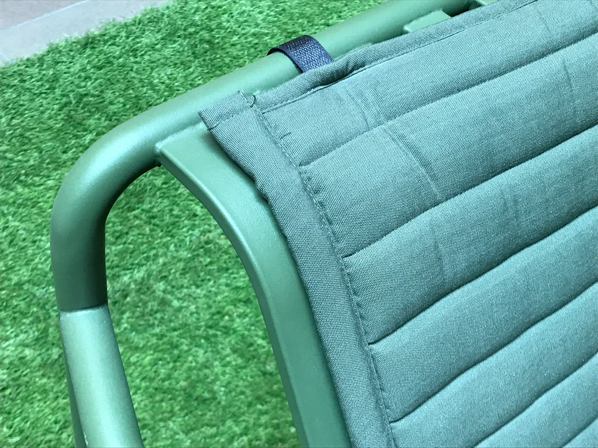 Palissade Lounge Sofa Metall Grün