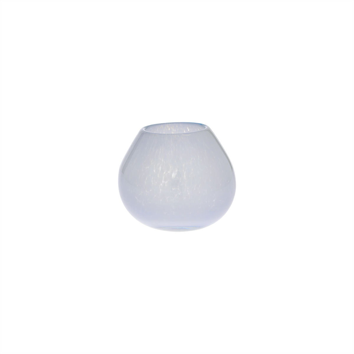 Kojo Vase Glas Blau