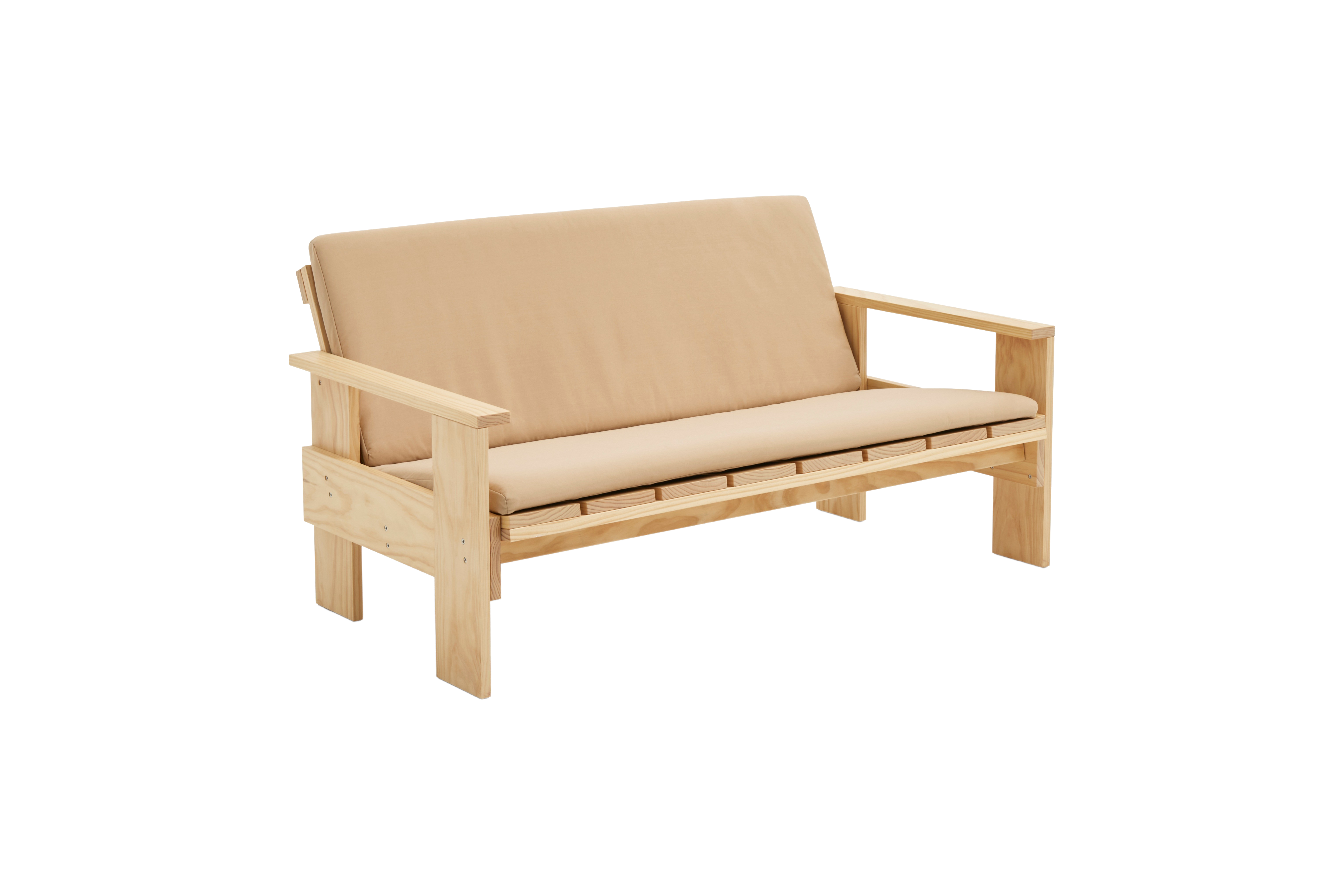 Crate Lounge Sofa Cushion Beige